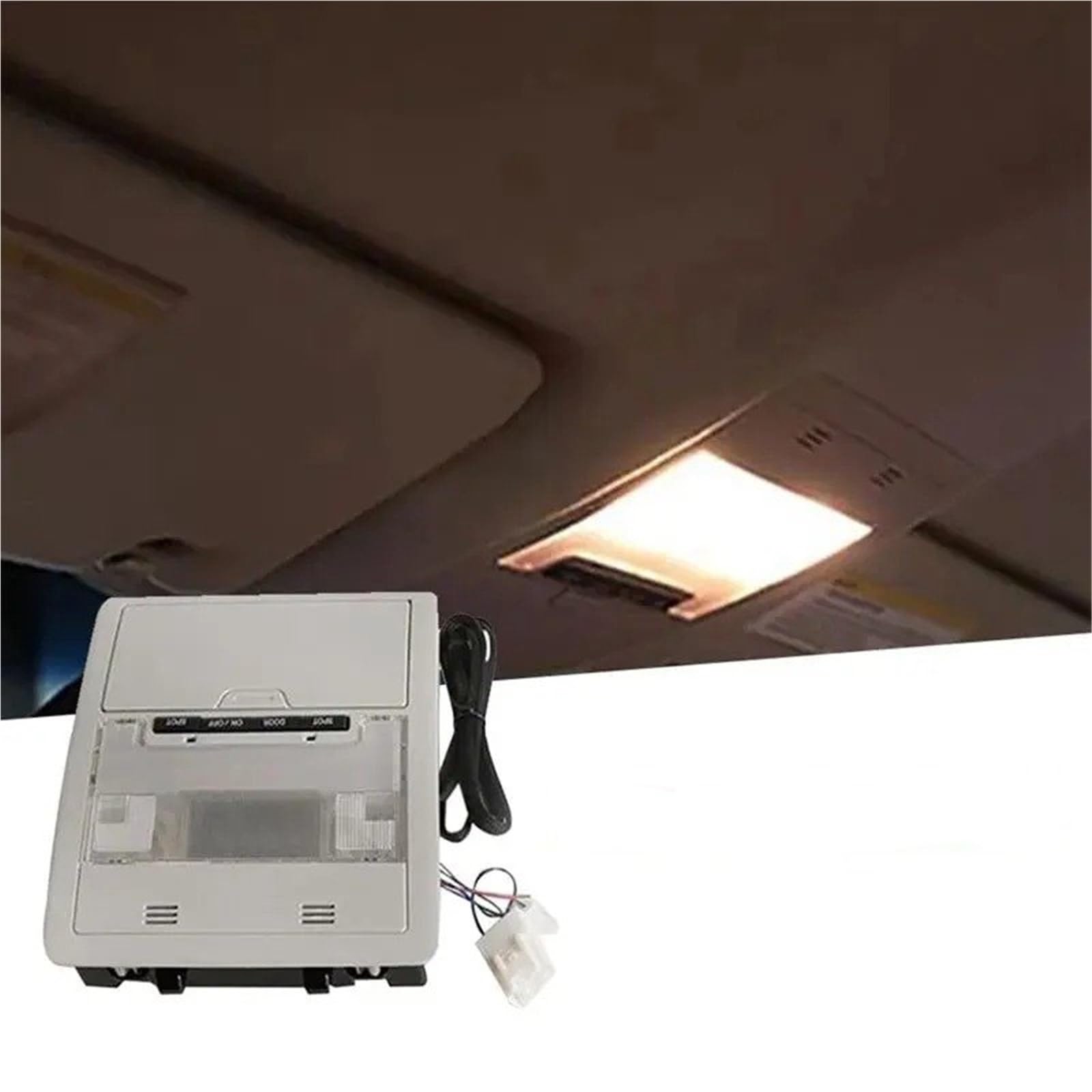 Per Toyota Per Land Per Cruiser LC200 200 2008-2020 Console In Testa Lettura Mappa Lampada Montaggio Auto Luce Cupola Soffitto Plafoniera Interni Auto