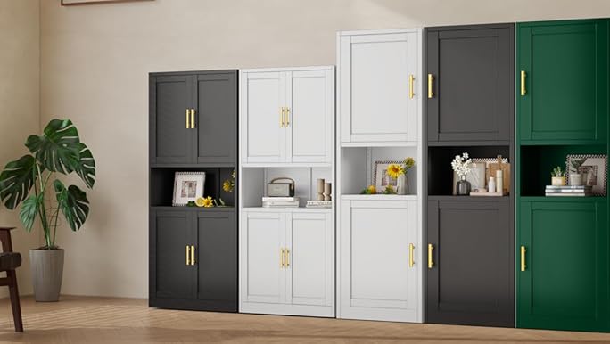 家具 cabinet Amazon.com: Ckzbx Tall Narrow Storage Cabinet 66.93