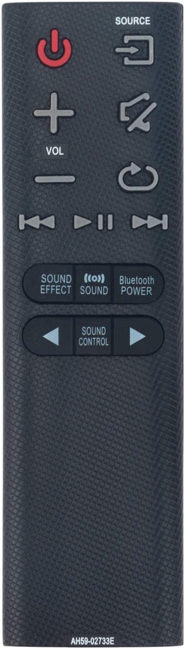 PERFASCIN AH59-02733E Replacement Remote Control Work with Samsung Soundbar PS-WK360 PS-WK360S HW-KM36 HW-K360 HW-K369 HW-K430 HW-KM36C HW-KM37 HW-KM37C HW-KM38 HW-KM39 HW-KM45 HW-KM45C HW-KM55C