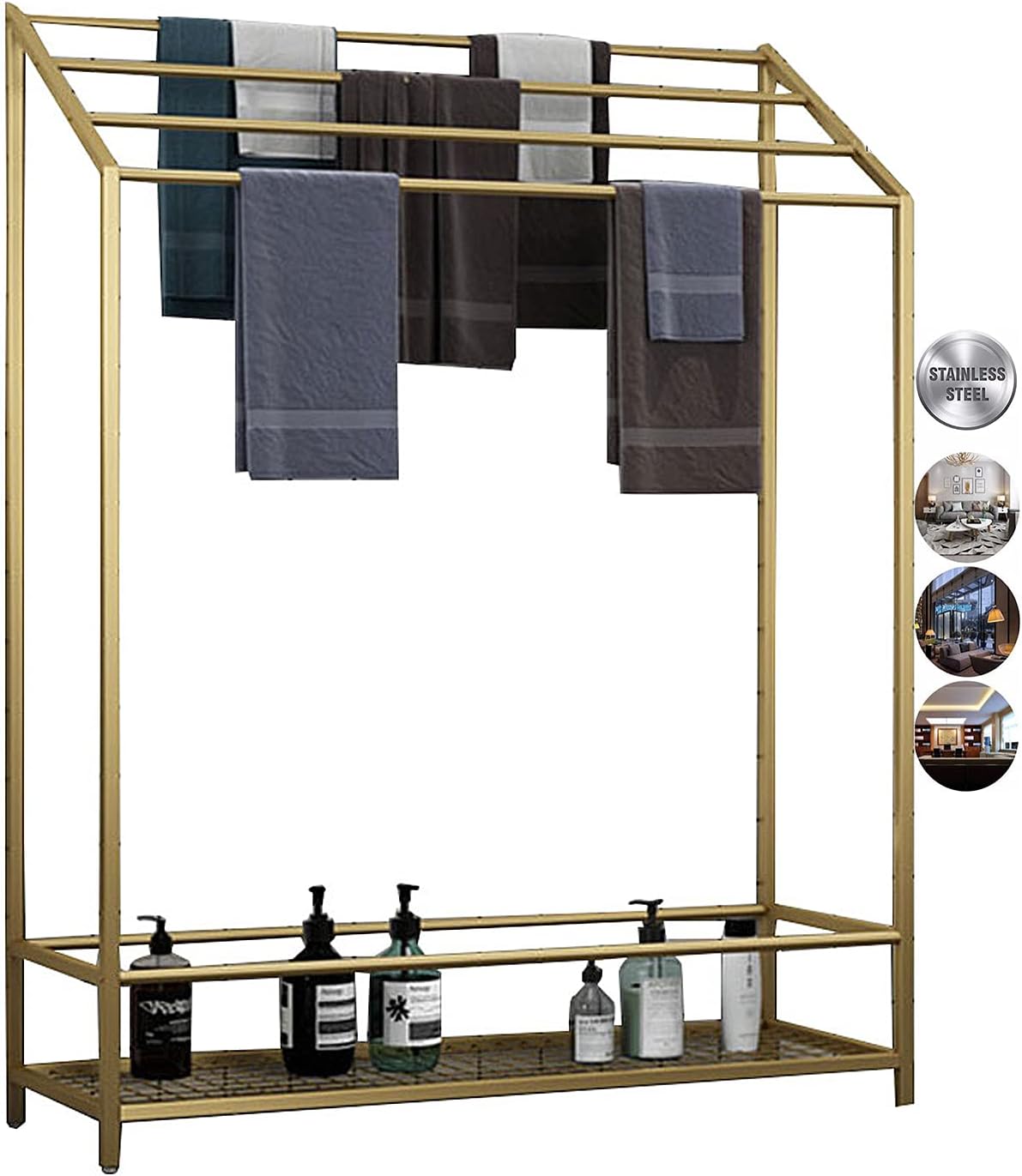 WXXGY Modern Freestanding Towel Racks,Towel Holder Stand