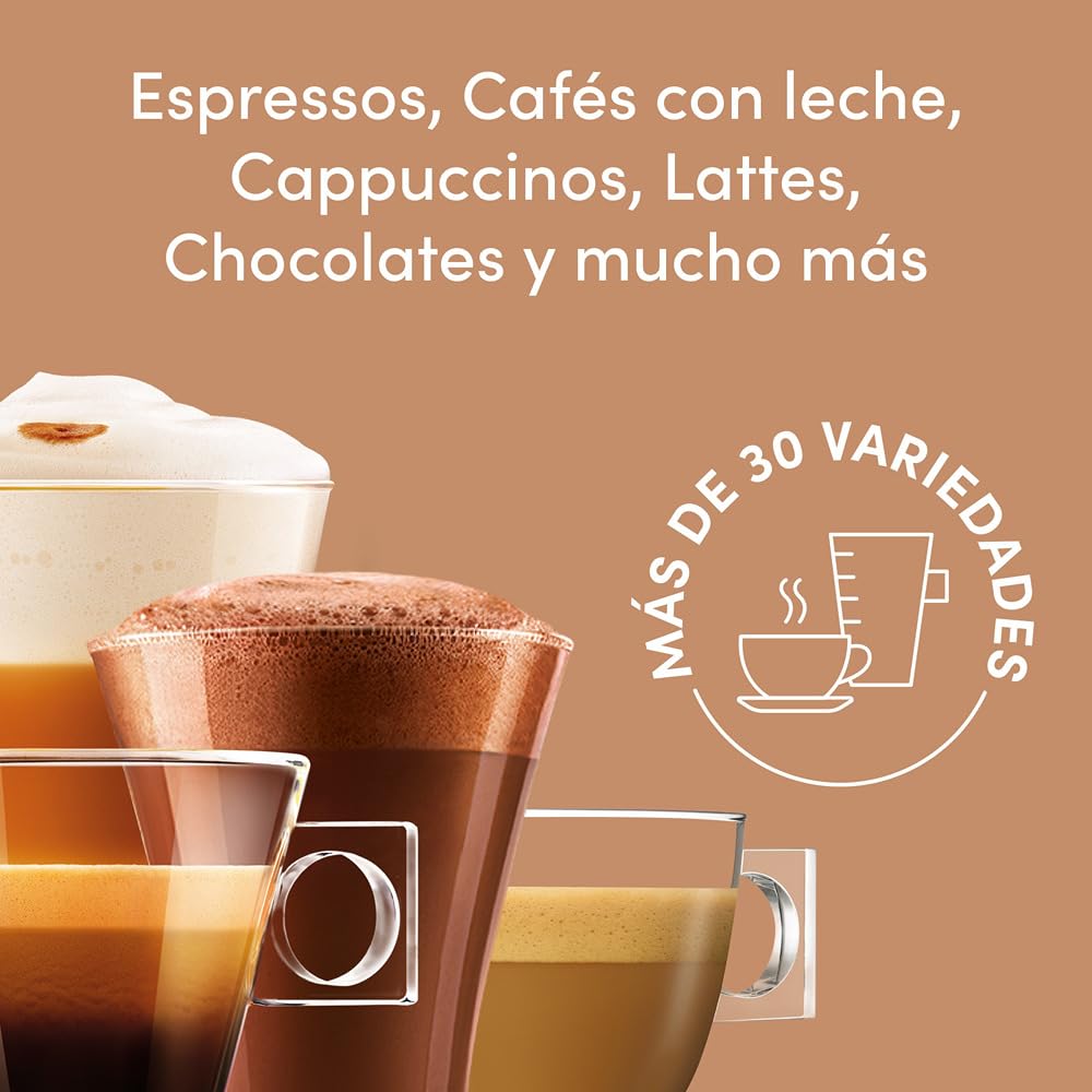 NESCAFÉ Dolce Gusto Cortado - Cápsulas de Café, 90 Cápsulas (3 x 30) - Notas a almendra tostada - Originales para cafeteras Dolce Gusto — view 11