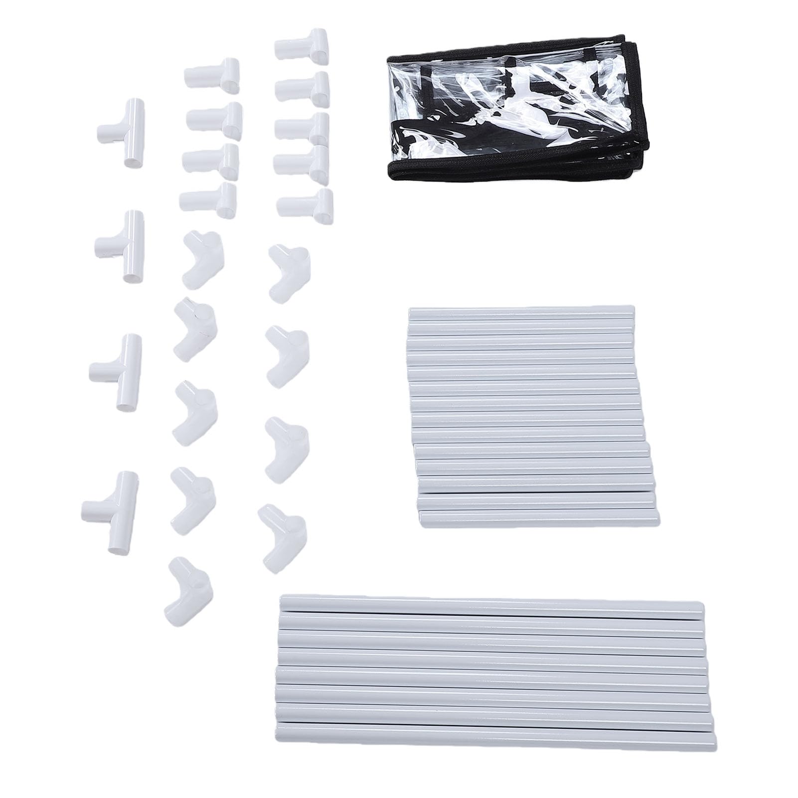 Eujgoov 3D-Drucker-Filament-Aufbewahrungsbox, PVC-Filament-Rack mit Transparenter Abdeckung, 2-stufiger Organizer für 10 Rollen 1 Kg Spulen für 3D-Druck, Studio, Werkstatt, Desktop-Nutzung
