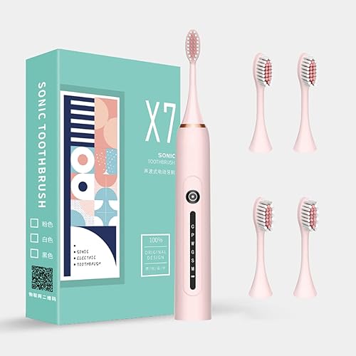 Miniatura 10 de Electric Toothbrush Can Be Charged for 60 Days with USB, and One Electric Handle Can Be Used Normally for One Year with 4 Replacement Brush Heads