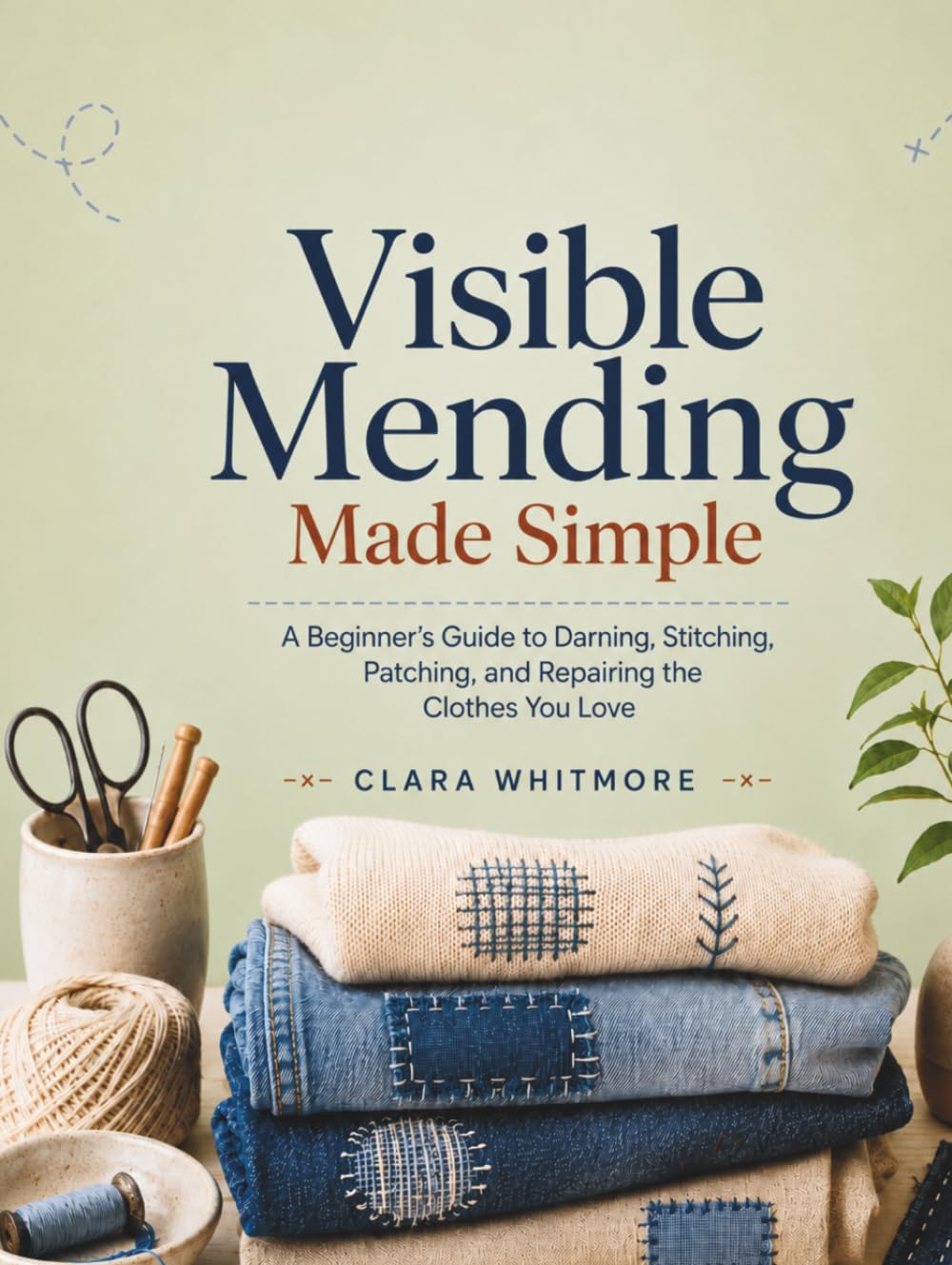 Visible Mending Made Simple: A Beginner’s Guide to Darning, Stitching, Patching, and Repairing the Clothes You Love