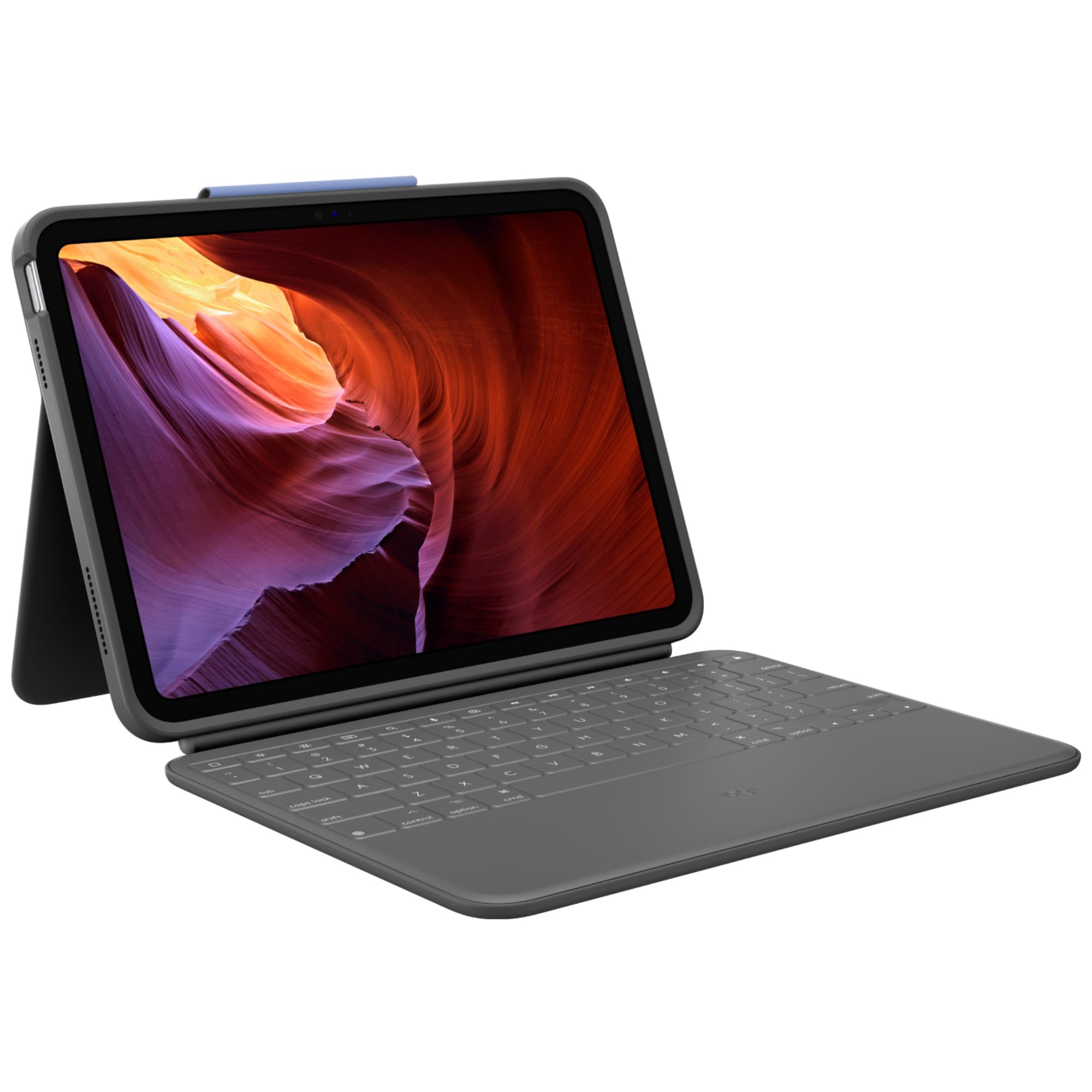 Logitech Resistente Folio for iPad - Pan QWERTY