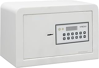 ARREGUI Magna 590010 Möbeltresor mit 2 Faktor-Sicherheitsschloss: Zahlencode und Schlüssel | Safe Tresor mit Doppelbolzen Verriegelung | Kleiner Tresor für Zuhause, Büro oder Gewerbe | 20x31x20cm| 8L
