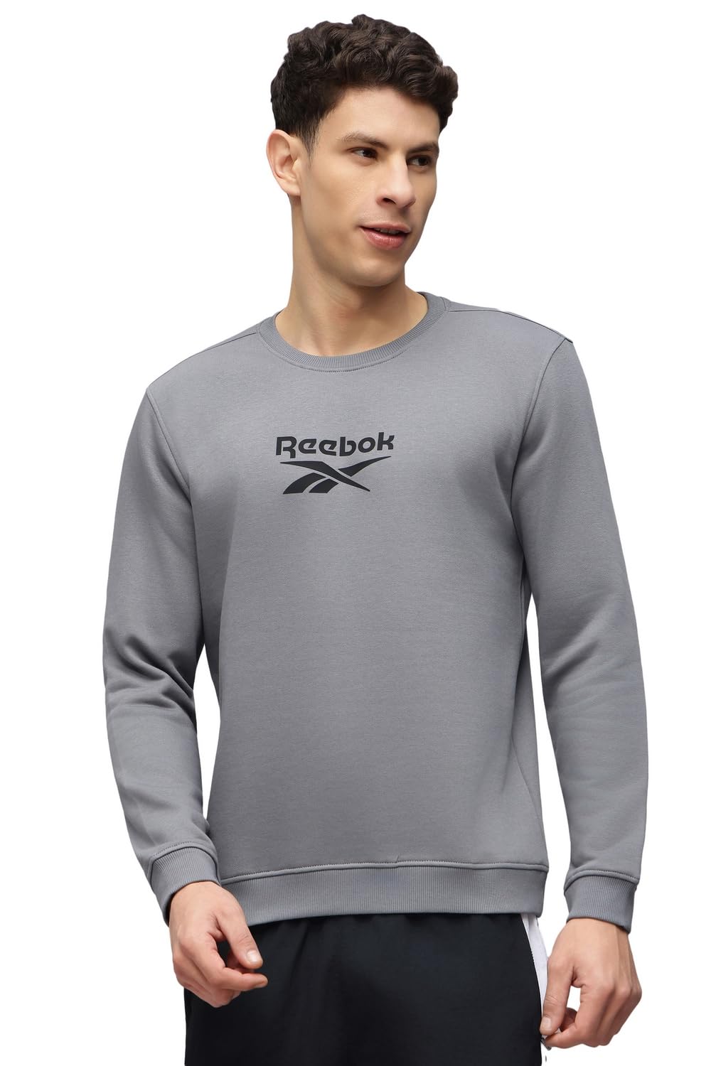 Men’s Crewneck Sweatshirt – Soft Fleece Pullover Without Hood or Pocket-image-34