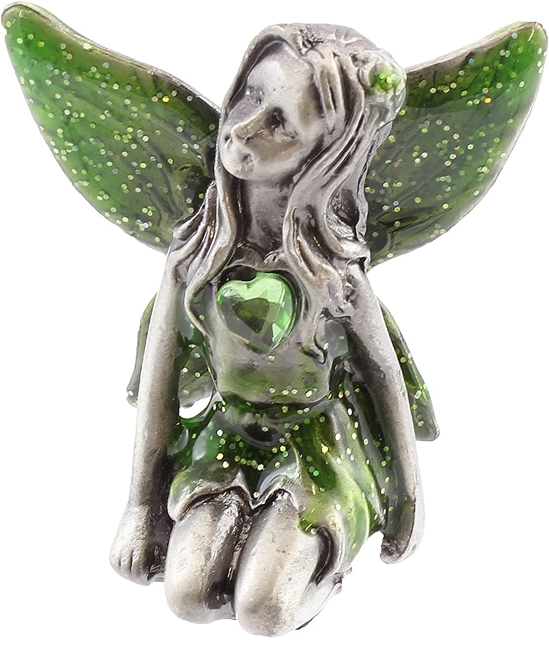 Viceni Multicolor Birthday Collection, Pewter Birthstone Fairy - May, (G104)