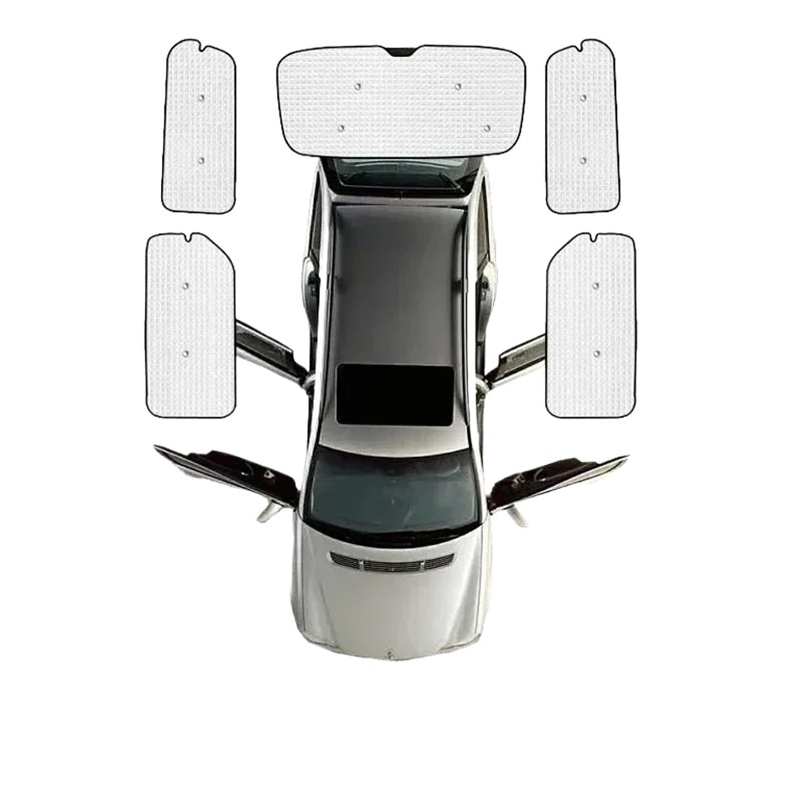 Parasole de Auto per Hyundai per Starex H-1 | Parasole Coperture integrali Parabrezza Visiere anti UV(Rear sunshades)