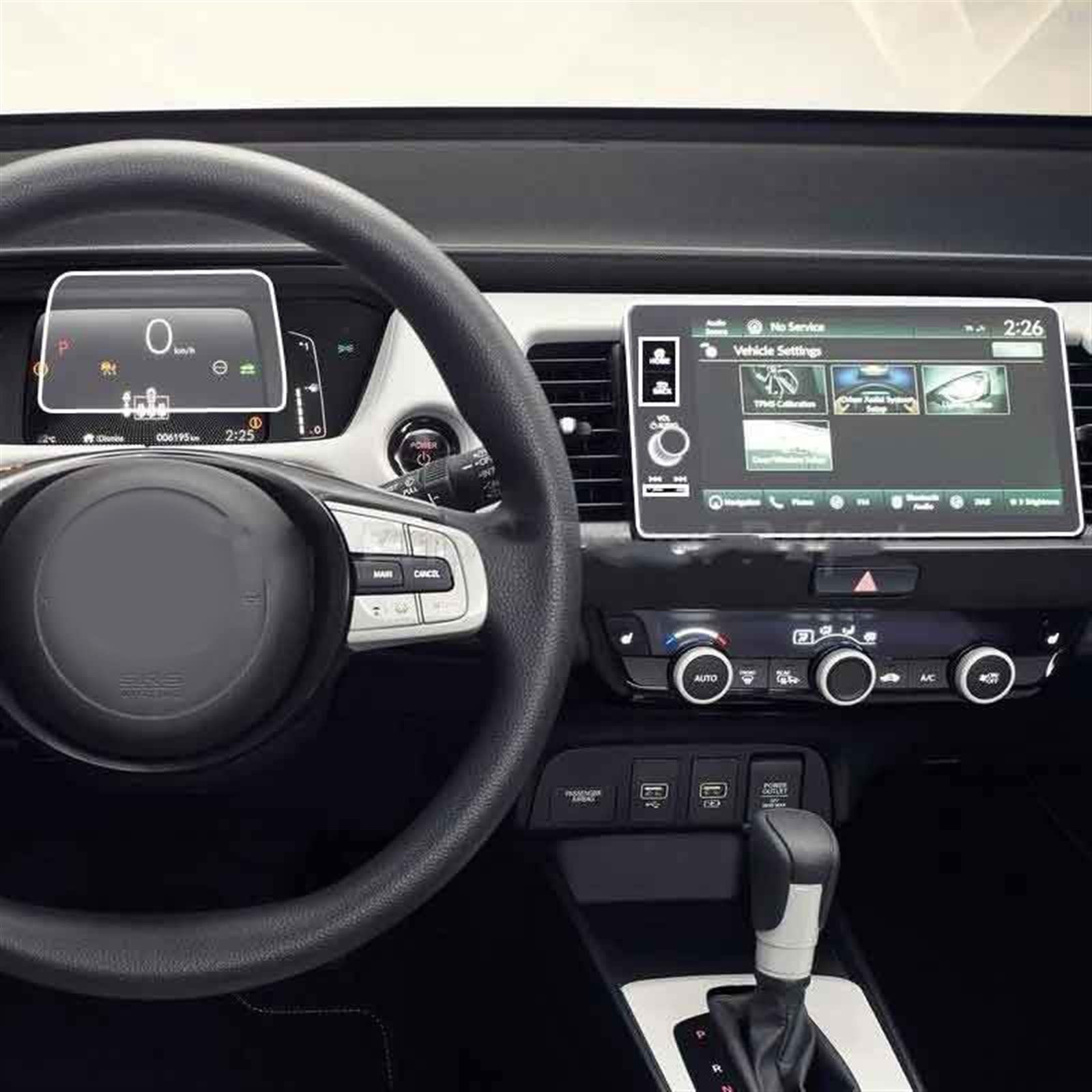 Protection écran tactile Honda Jazz 2020 : roulez sereinement sans traces ni rayures au tableau