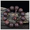 XYUERU Buddhistische Gebetskette, Armband Buddha-Holz-Gebetsperlen Natürliches Holzperlenarmband elastischer Schmuck für Männer und Frauen #3