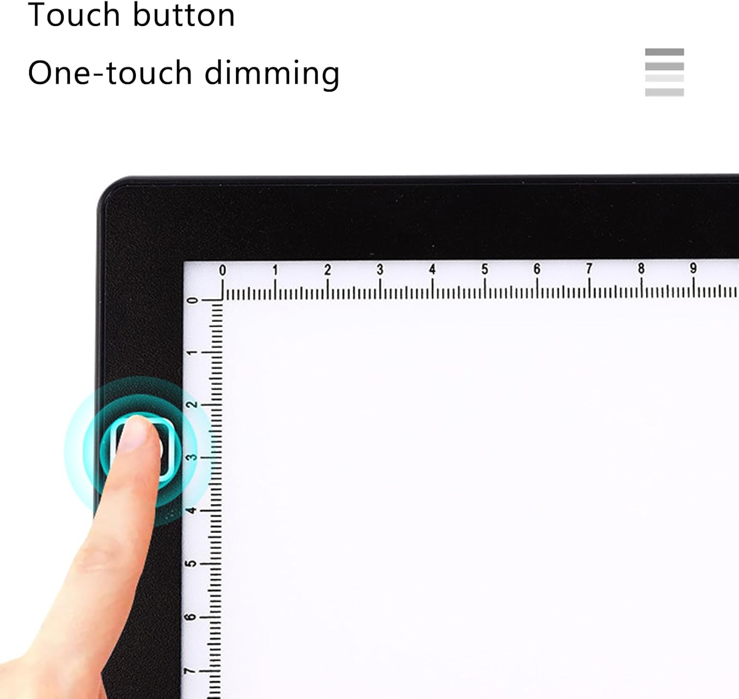 Meichoon A3 LED Magnetic Copy Board with Clip Sketching Light Pad USB Power Supply Electrodeless Dimming Suitable for Artists Drawing Animation Stencilling