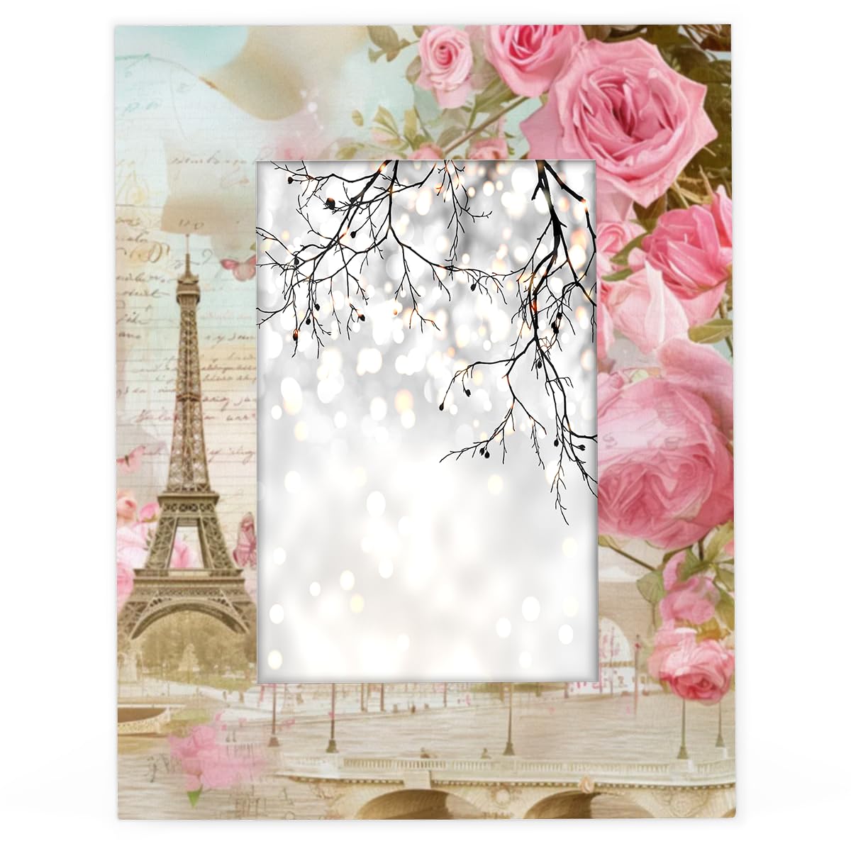 Amazon.com - Ourtheme France Paris Theme 5x7 Picture Frame Fits