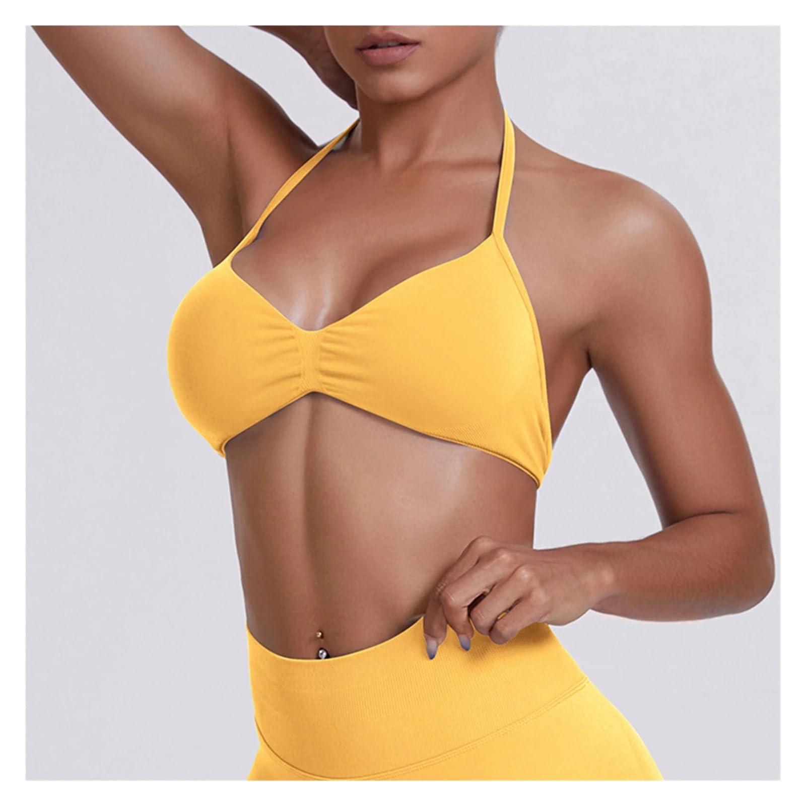 Top da Yoga Reggiseno Sportivo da Donna, Top Palestra, Abbigliamento, Intimo Femminile, Yoga, Corto Fitness Traspirante, Reggiseni Push-up for l'allenamento