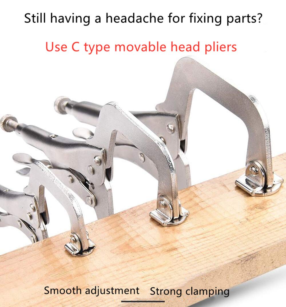 Amazon | 5インチCクランプ、6インチCクランプ、11インチCタイプ