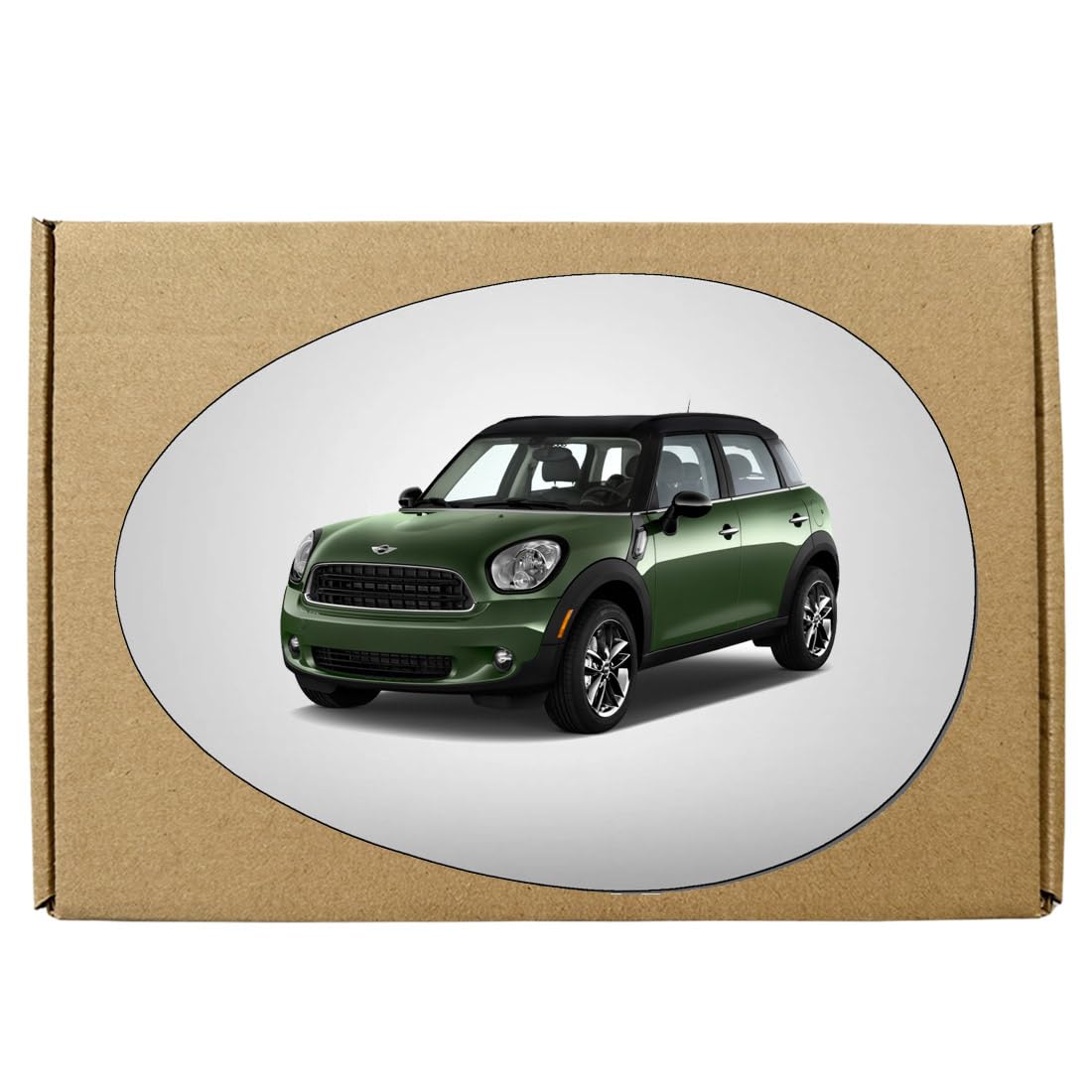 Miroir autocollant pour rétroviseur Mini Paceman gauche anti-reflet - 6