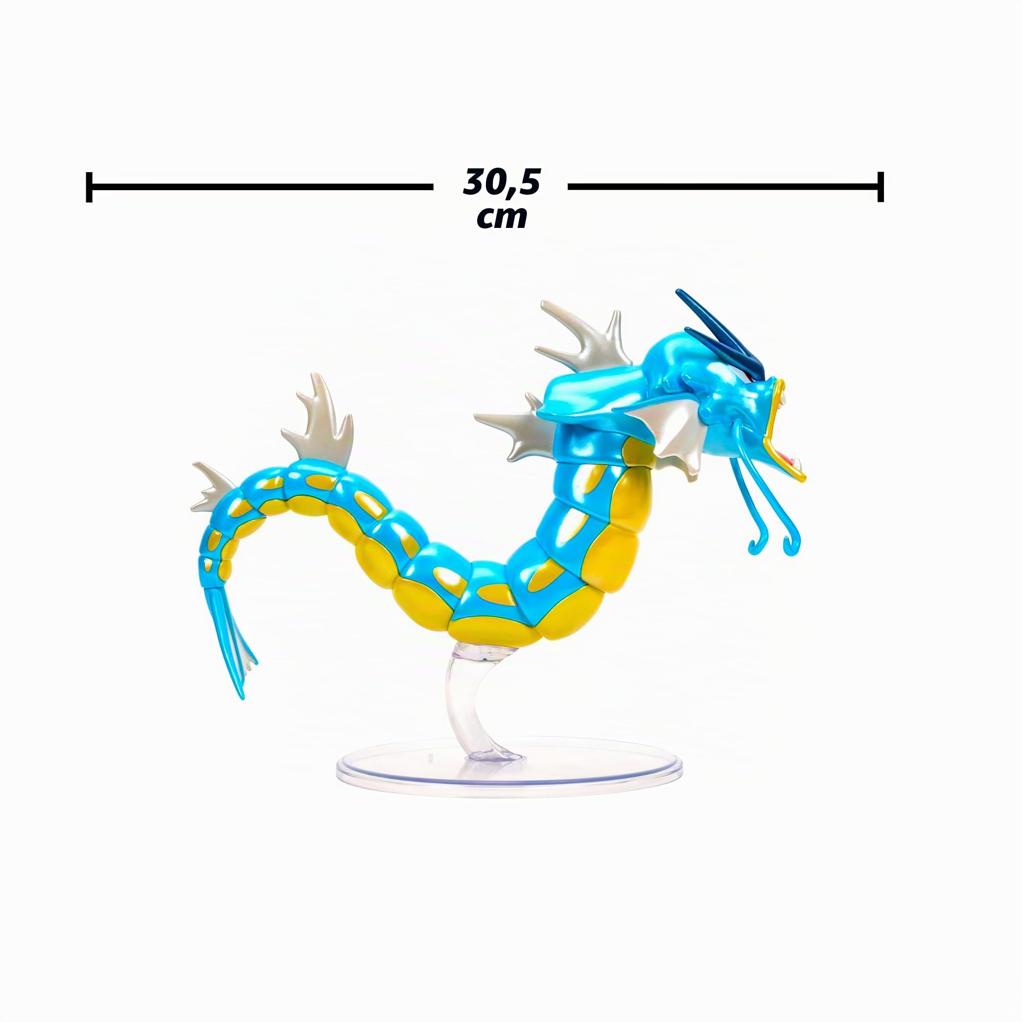Paquete de Evolución Pokemon Select - Incluye figuras de batalla Magikarp de 5 cm y Gyarados de 30 cm con acabado exclusivo