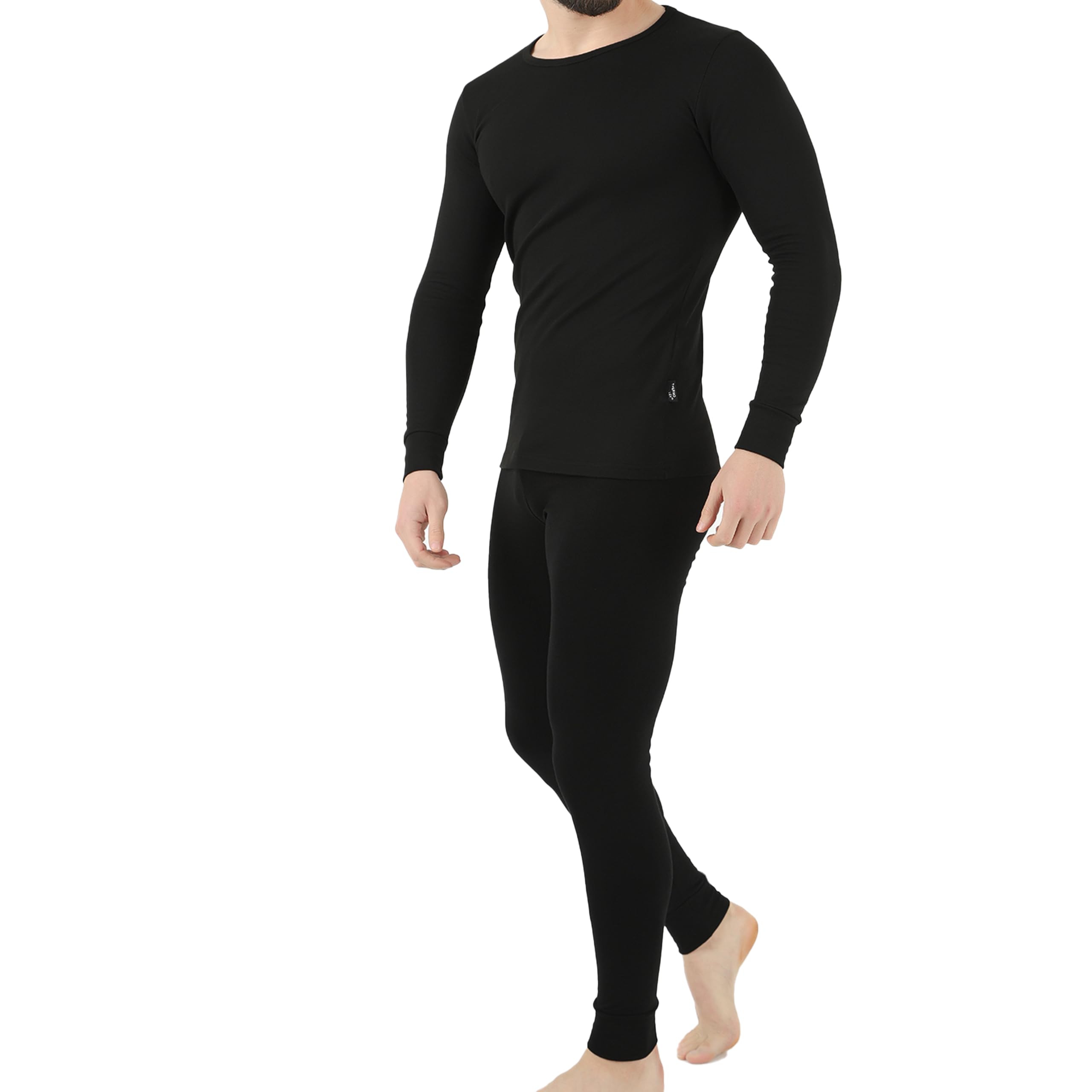 Sous-vêtements thermiques pour homme – Vêtements chauffants respirants et polaires, avec séchage rapide, manches longues et caleçon long pour toutes les activités de plein air pendant les