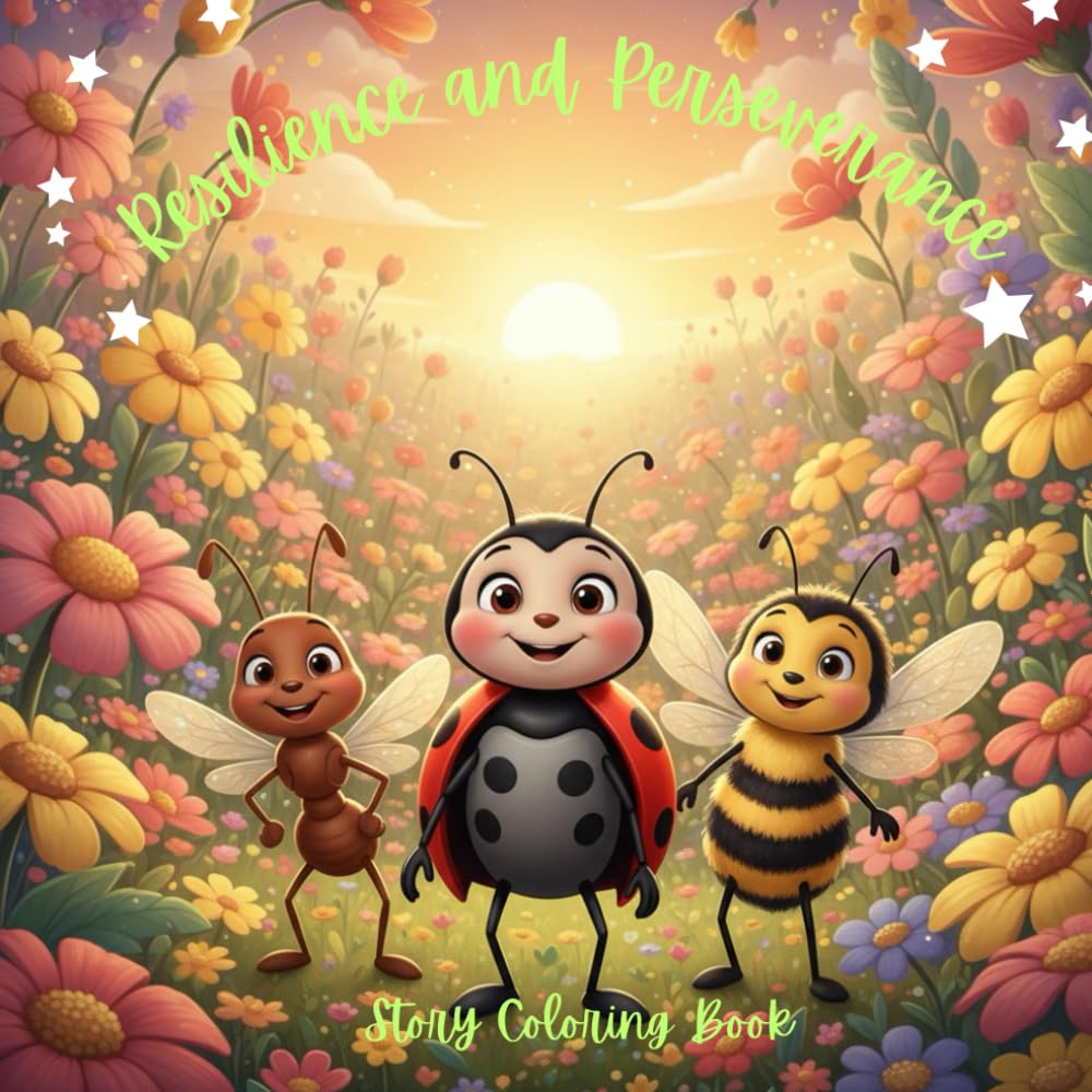 Resilience and Perseverance (Storytime Colouring book)