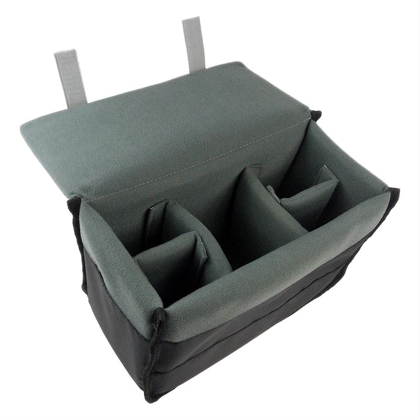 Bolsa Protectora Acolchada Insertar Caja del Forro for Ajuste for DSLR Cámara, Lente y Accesorios Negro Protección de cámara