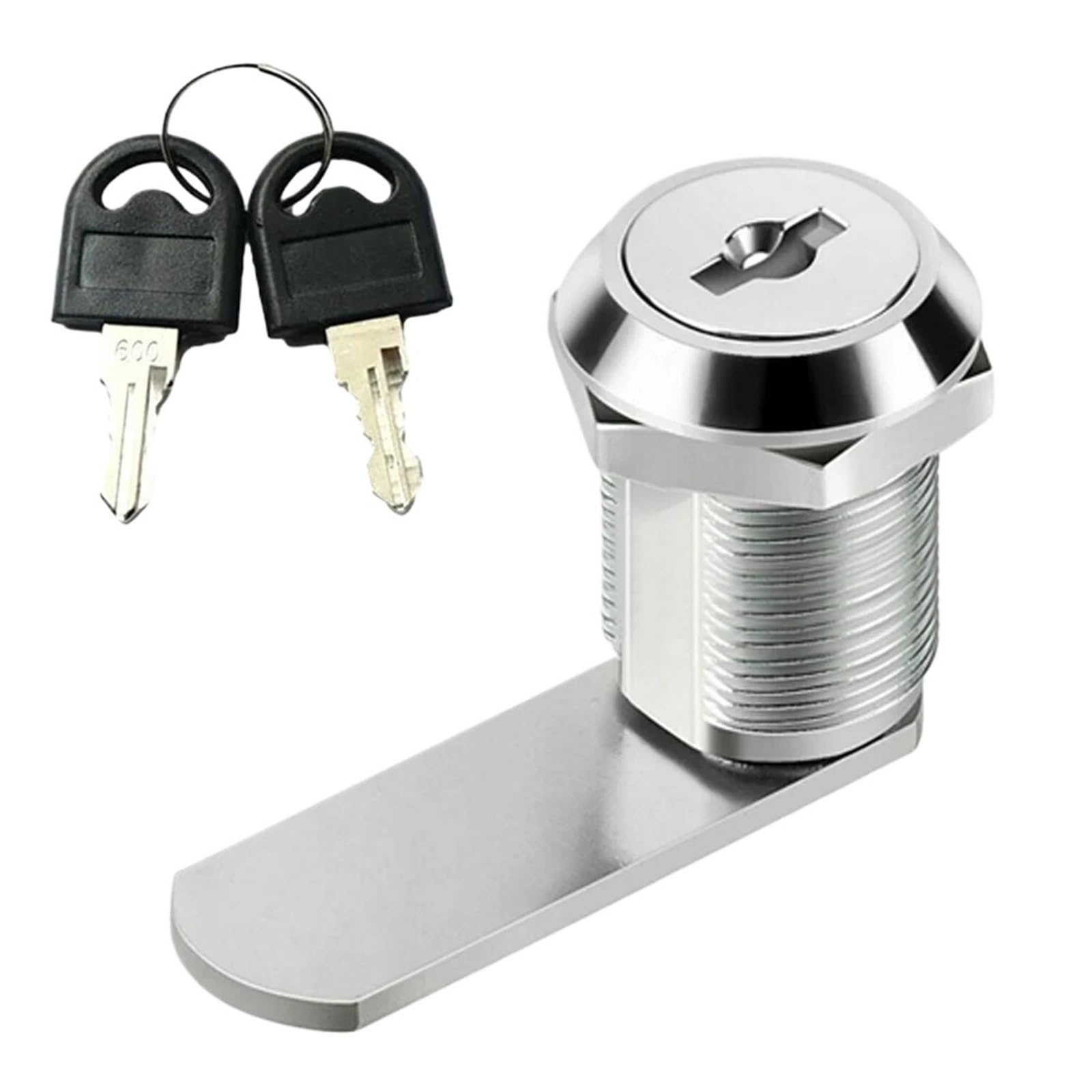 Dsfihjo 25Mm Mailbox Lock Drawer Cabinet Lock Mail Box Locker Cam Cupboard Door Tongue With 2 Key Furniture Hardware(25Mm)