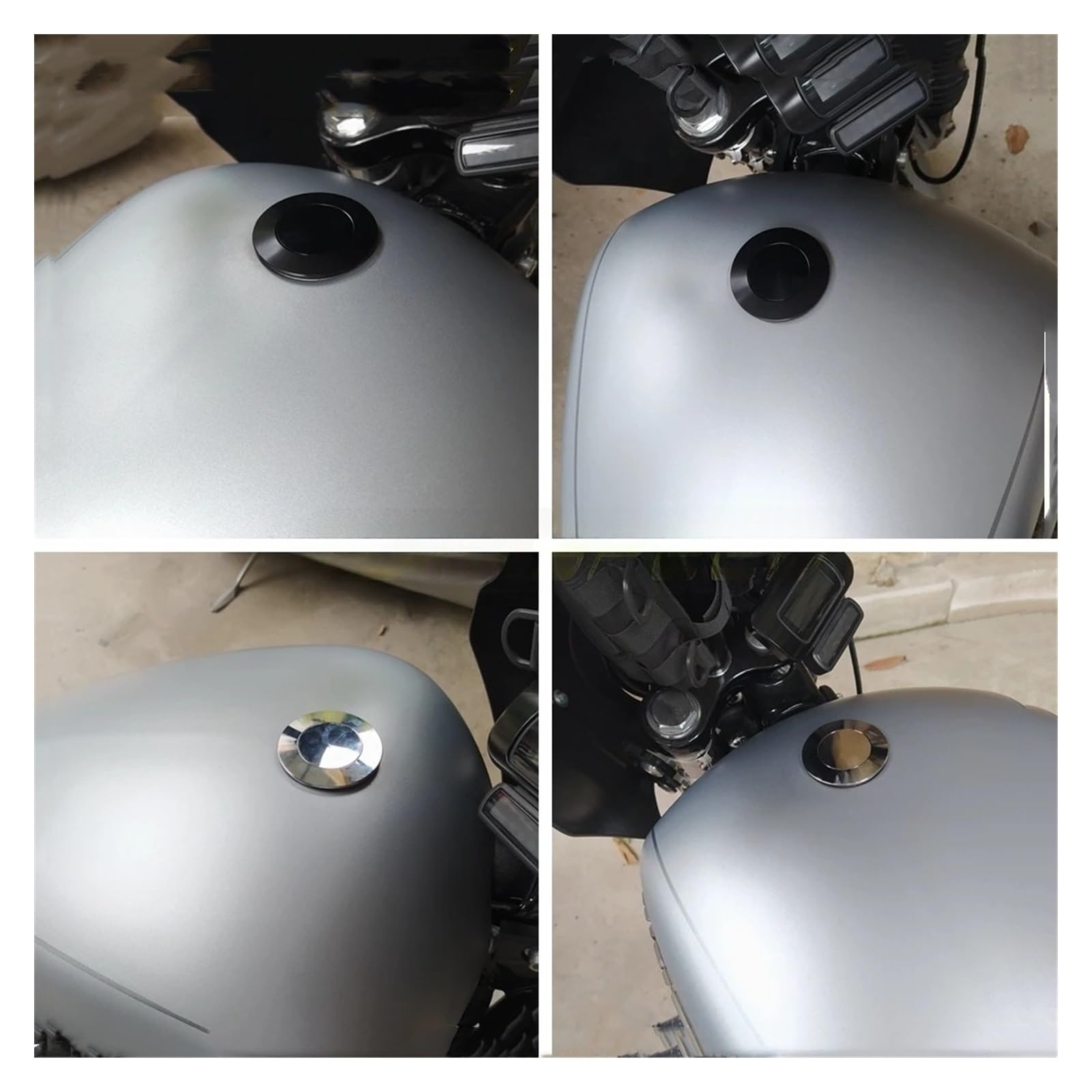 Tappo Serbatoio Gas Moto Tappo Serbatoio Carburante A Scomparsa Con Sfiato Per Softail M8, Per Deluxe Fat Boy Heritage Classic Sport Glide Low Rider Slim Dal 18 In Poi