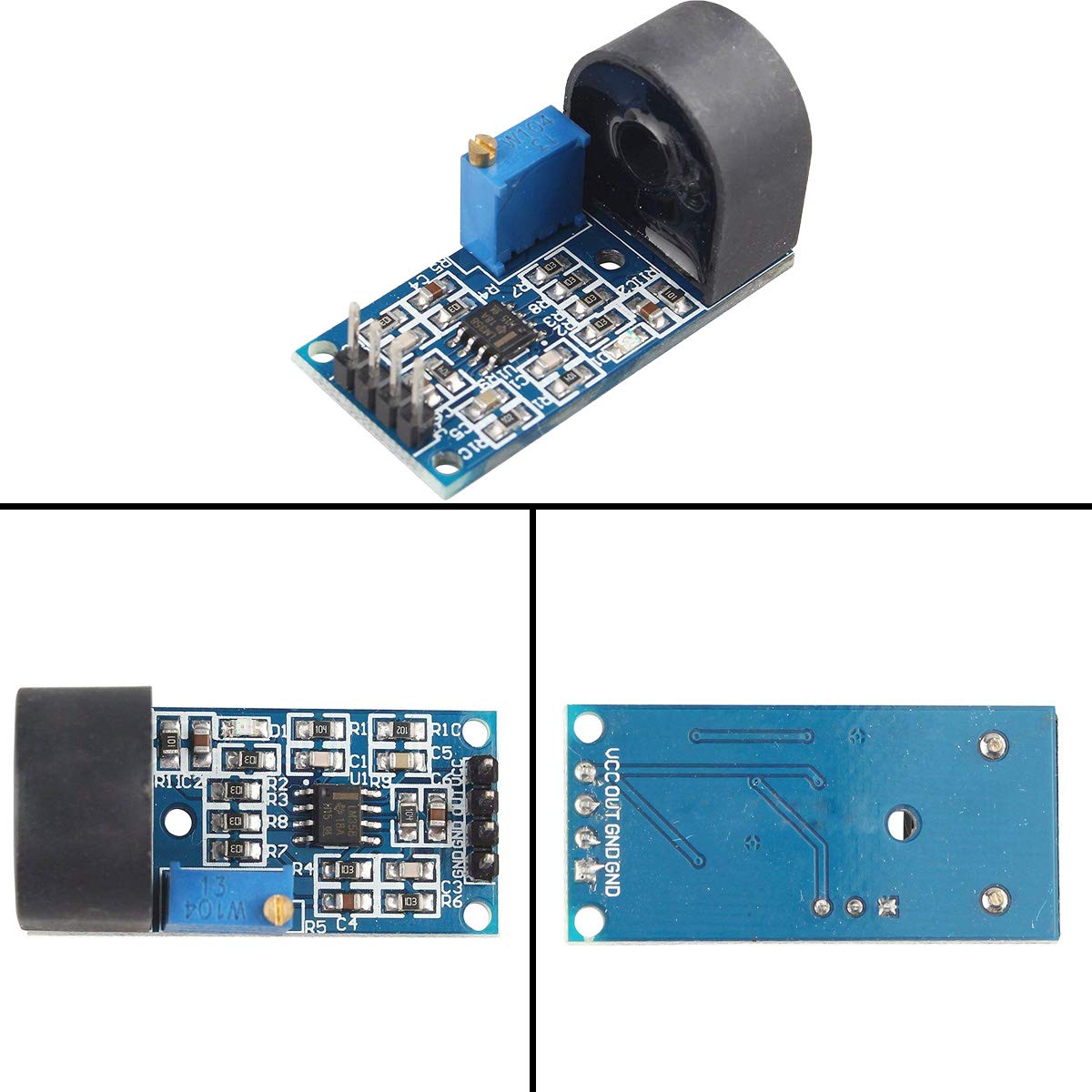 Youmile 5 pcs 5A Current Transformer ZMCT103C AC Sensor Single Phase ...