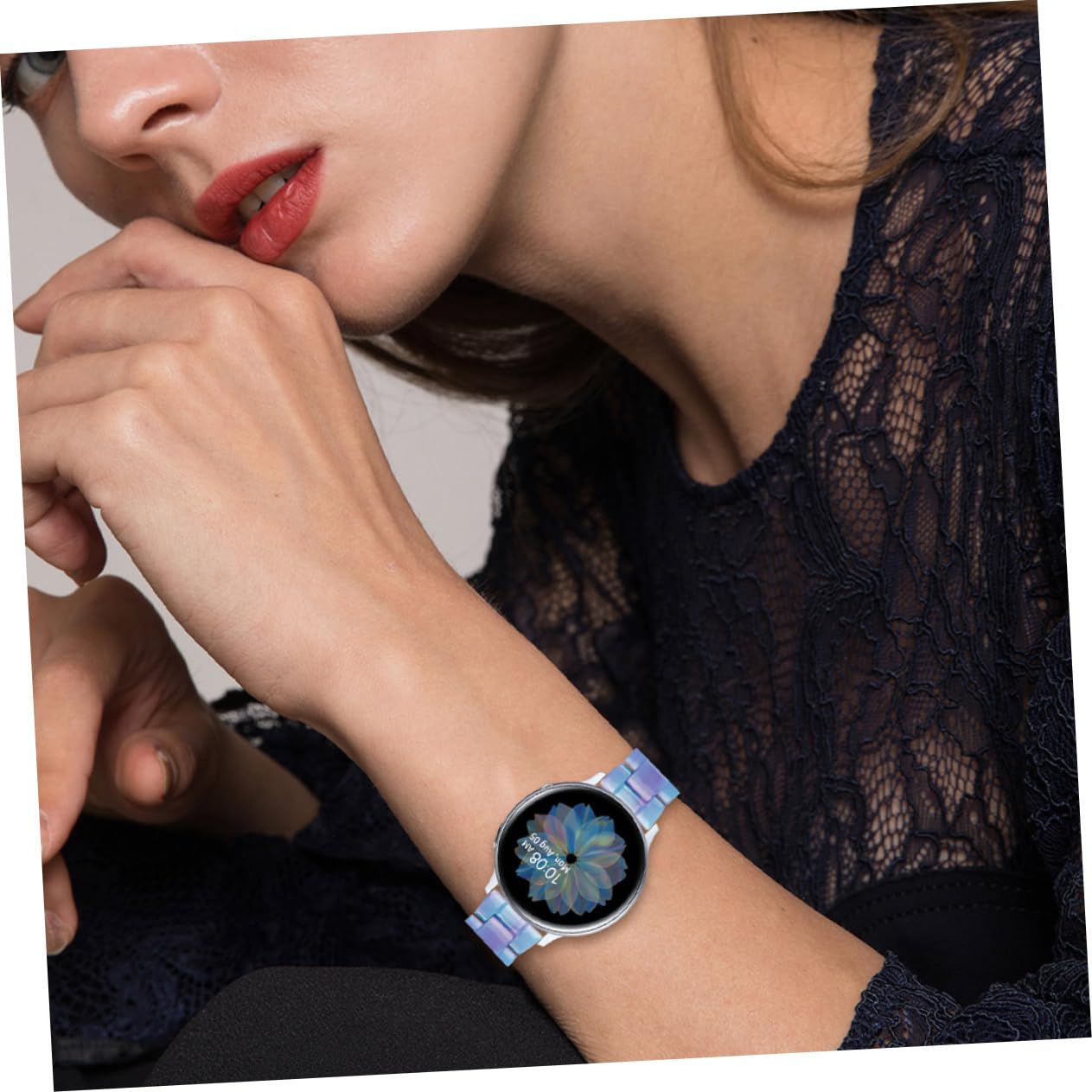 Housoutil 3 Stk Armband Einzigartige Uhren Für Männer Smartwatches Für Frauen Smartwatch Für Männer Hüllen Für Uhrengürtel Aus Nylon Herren Anschauen Harz Schmücken