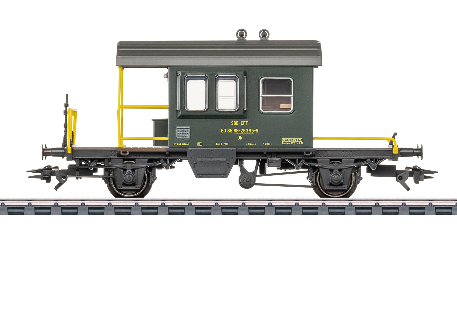 Märklin Modelleisenbahn Güterzug-Begleitwagen Sputnik SBB - Spur H0 - Art.-Nr. 46853