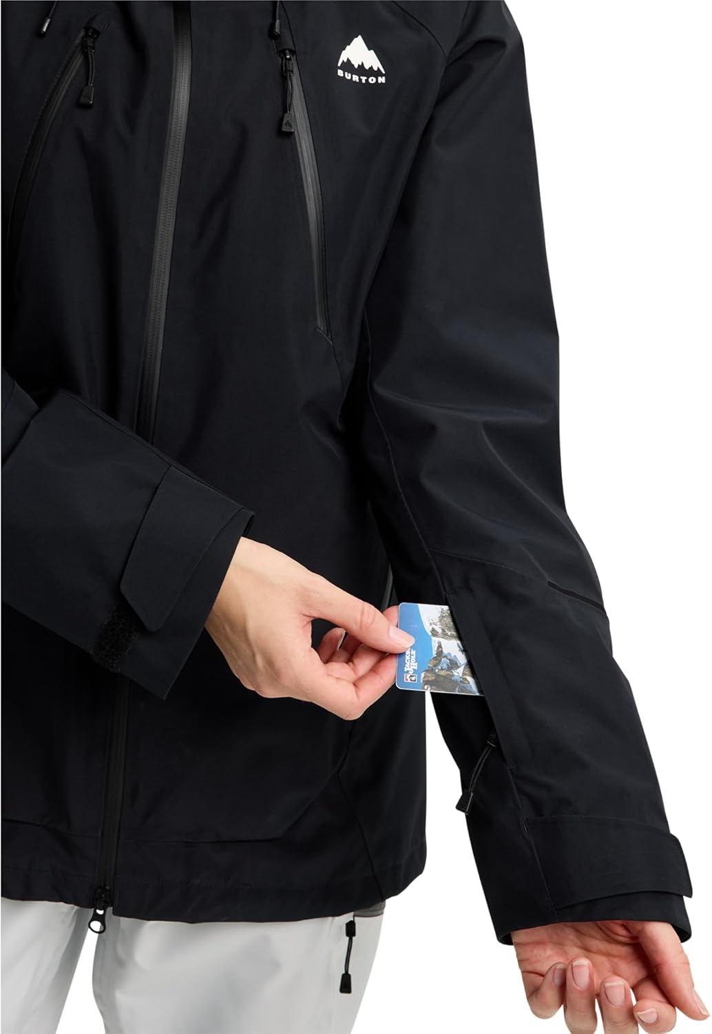 Burton Women's Reserve GORE-TEX 2L Jacket – True Black, XS - Image 6