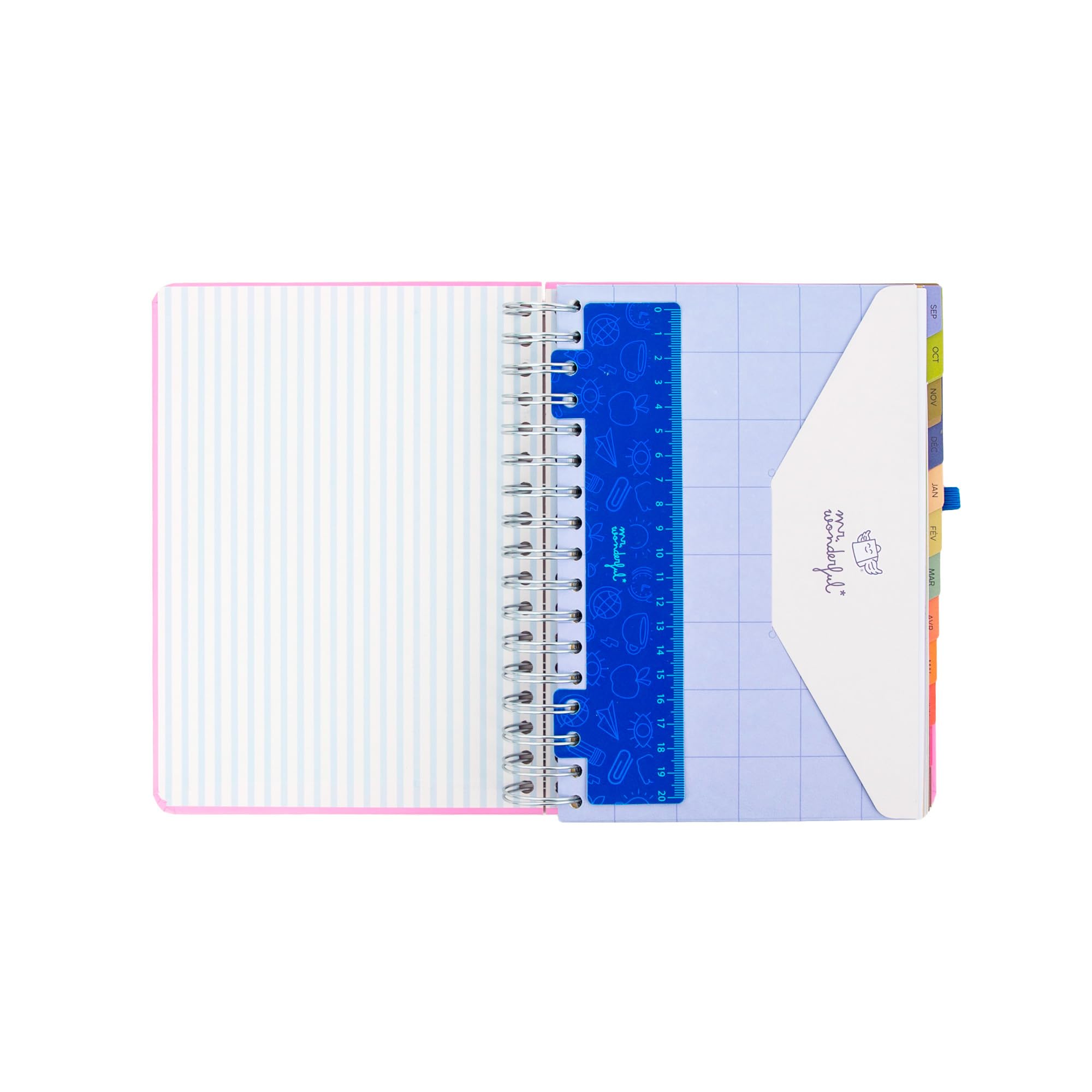 Agenda Mr. Wonderful 2026-27 Journalier Si la vie te donne des citrons