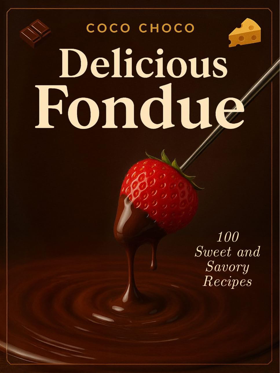 Fondue Pot Cookbook: 100 Fondue Recipes Book to Master the Art of Fondue from Classic to Creative - An Easy-to-Follow Guide and Collection of the ... ... | Coco Choco (Ultimate Recipe Collection)