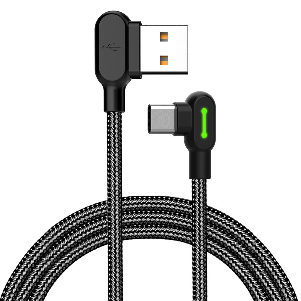 mcdodo 10FT USB-A to USB-C Cable 90 Degree Right Angle USB to Type-C Charging Cable with LED Indicator Light Compatible for iPhone 16 15 Series Galaxy S23/S22+Ultra, iPad, MacBook and More(3m)-picture-32