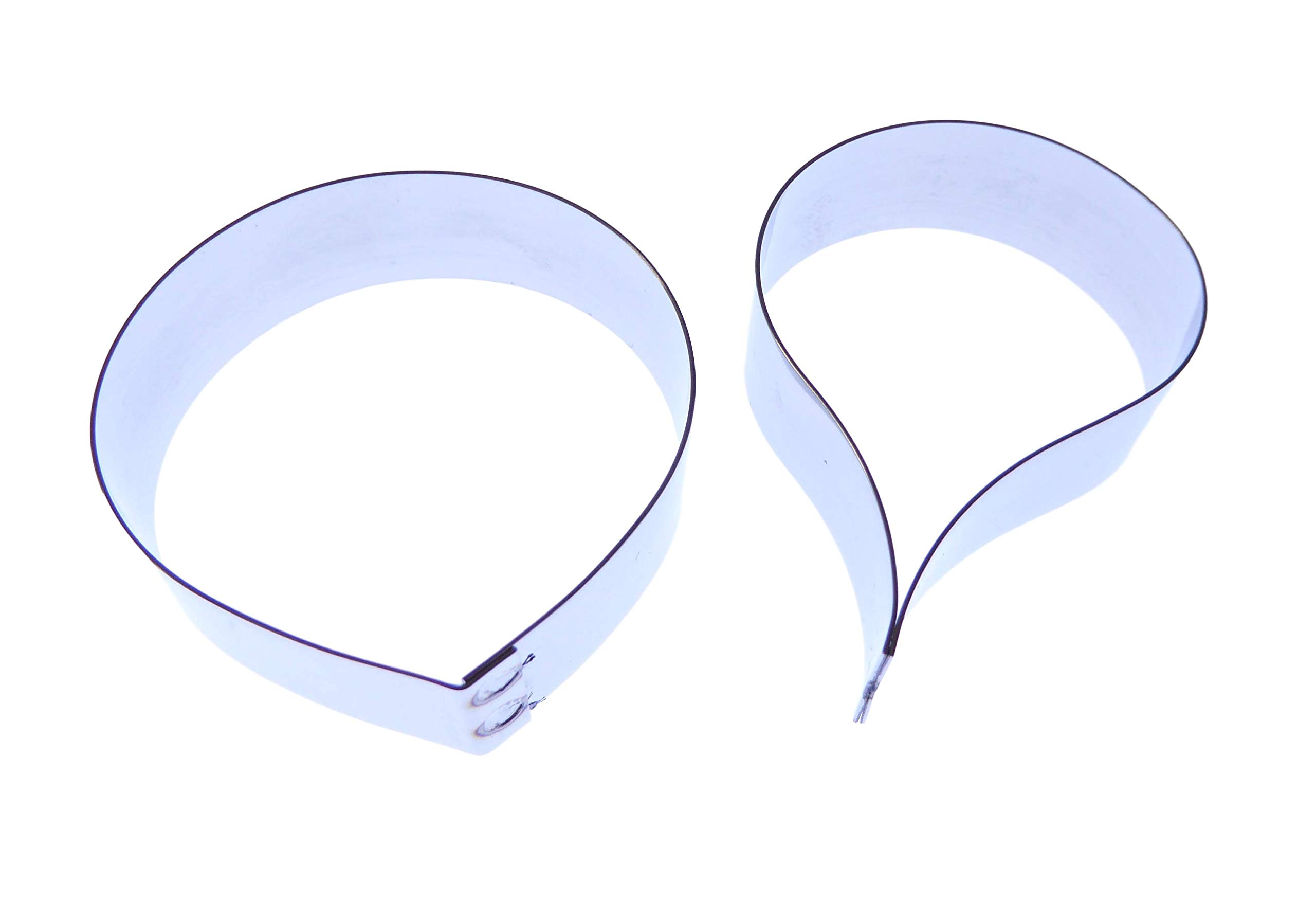 Valley Cutter Company Silver Anemone Petal Cutter Set - Stainless Steel Sugarcraft Cutters