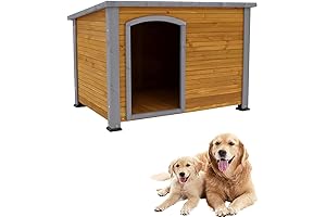 44.48" Extra Large Dog House: Giant Protection for Canines