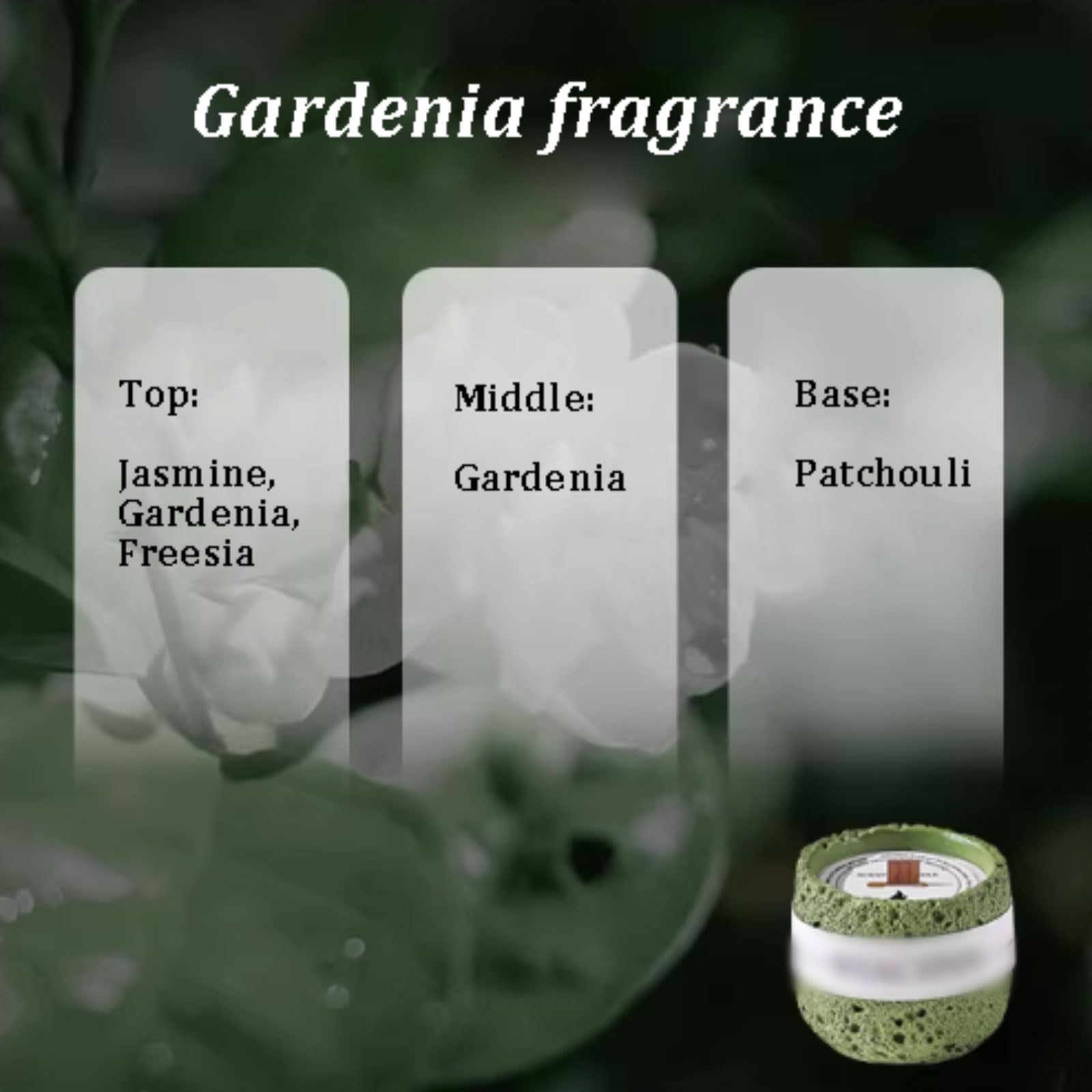 Compacto Velas de cerámica hechas con cera de soja y aceites esenciales botánicos, velas aromáticas reutilizables modernas, decoración del hogar de larga duración no es picante