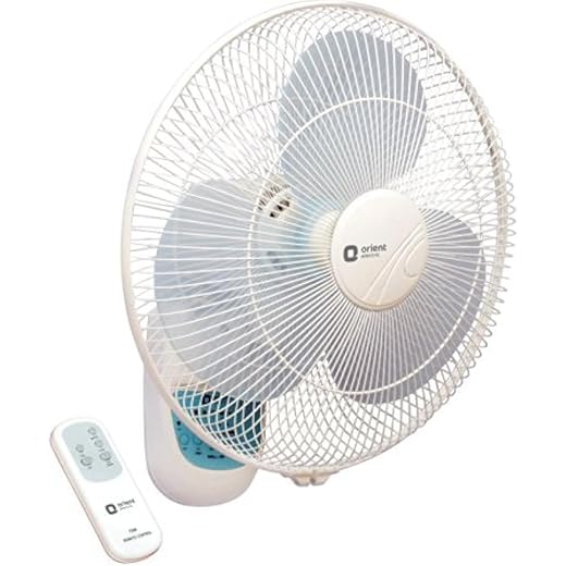 Orient Electric Wall 49 400mm Wall Fan with Remote set of 2