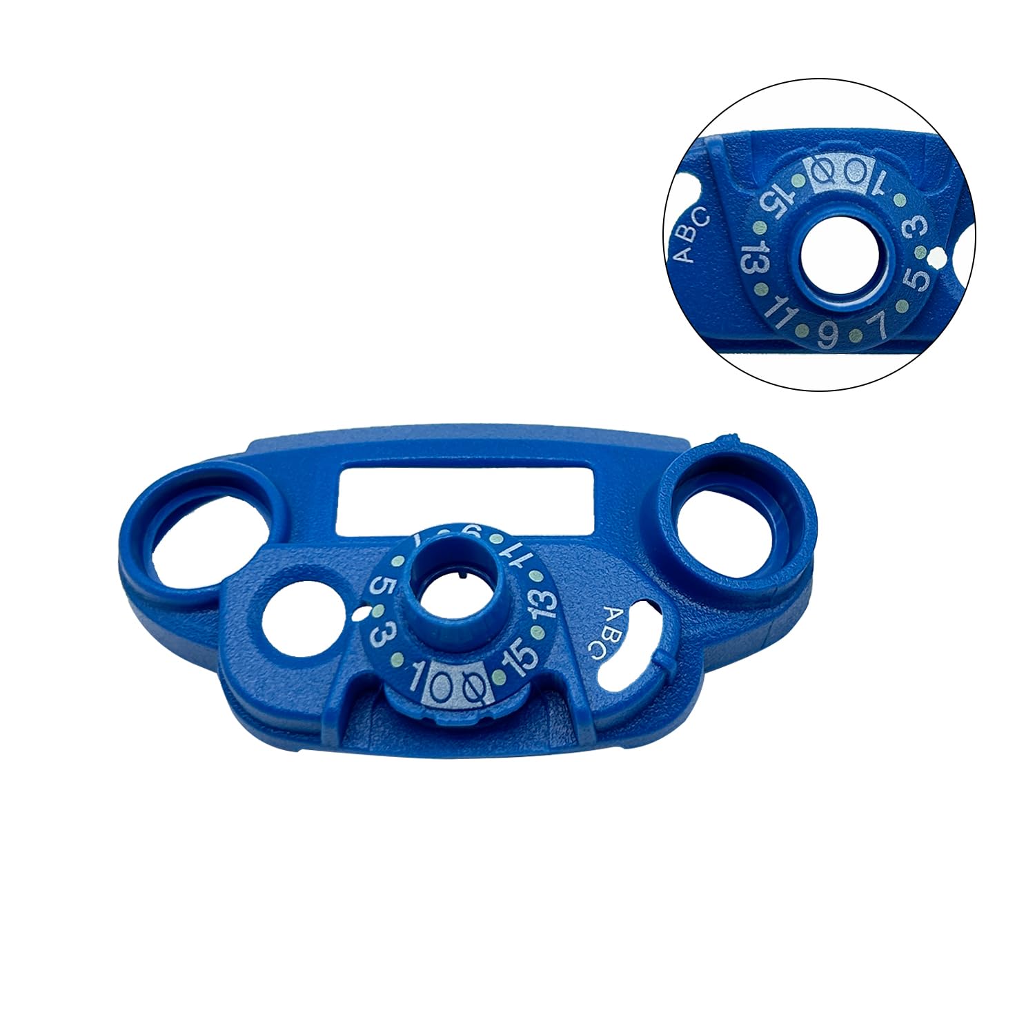 biemotwoway APX6000 APX7000 Radio Top Bezel Cover Replacement - Blue Housing Faceplate Kit Compatible with APX 6000/7000 Portable Radios (1PC)