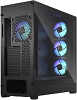 Vista 4 de Fractal Design Pop XL Air RGB Negro Vidrio Templado Tinta Clara