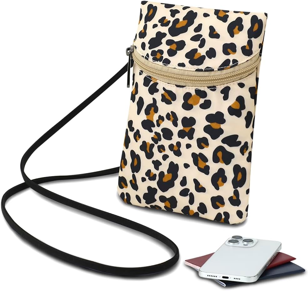 Small Crossbody Women Cell Phone Purse Wallet Bag With Shoulder Strap - Image 8
