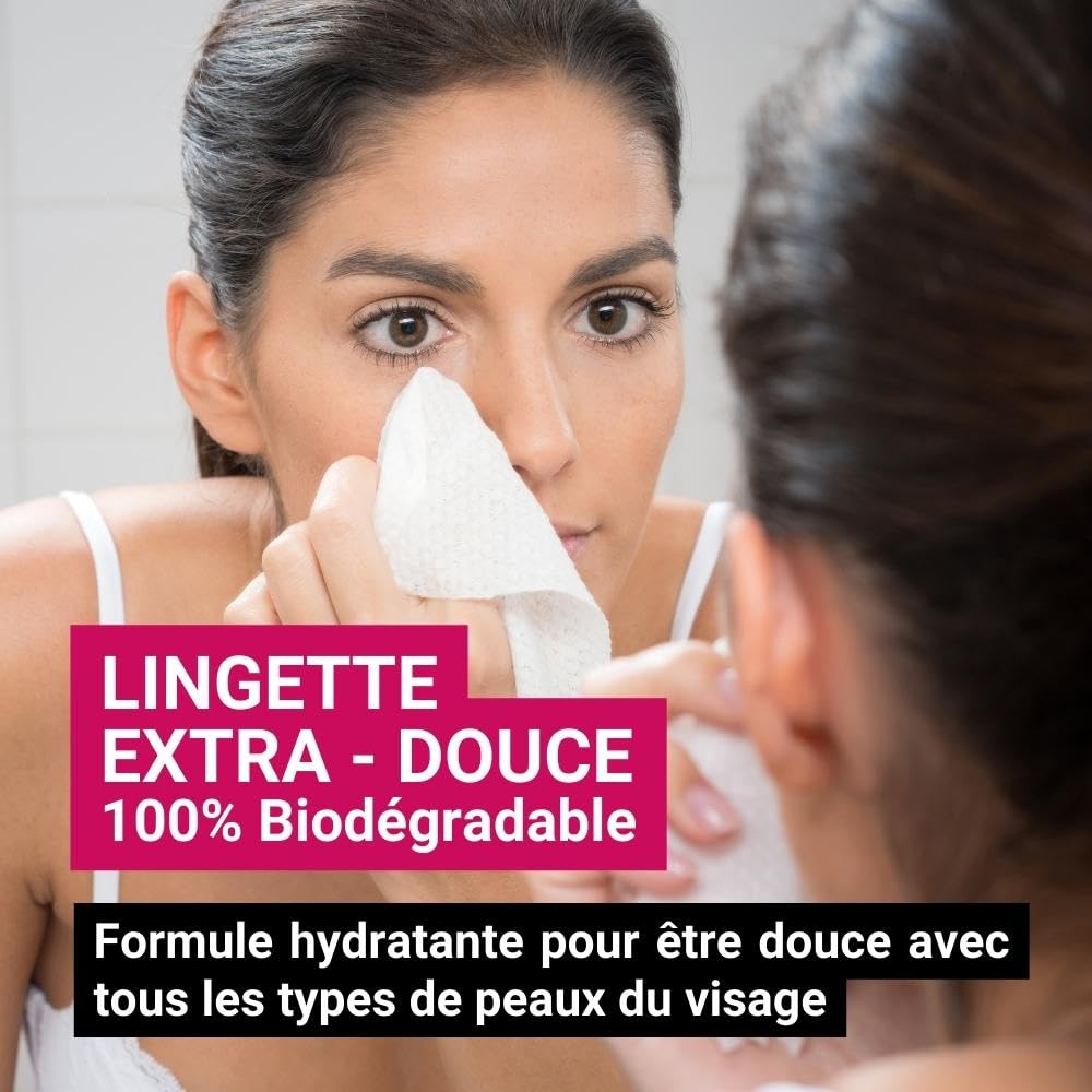 Lingette Démaquillante | 250 unités | Amenities Hôtel, B&B, Gîte Rural