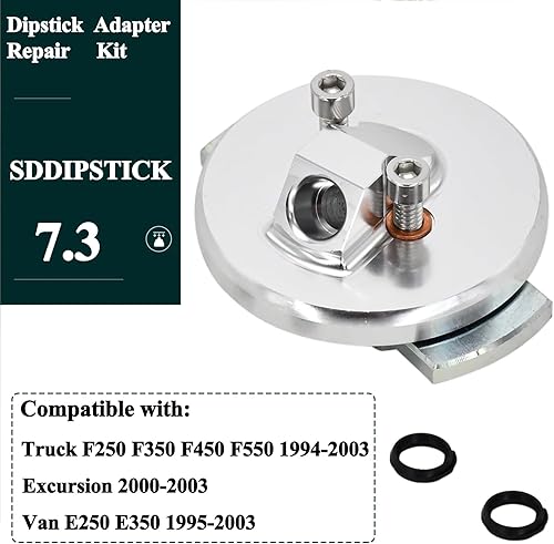Miniatura 2 de Kit de reparación de adaptador de varilla compatible con Ford 7.3L Powerstroke F250 F350 F450 F550 1994-2003 Excursion 2000-2003 Van E250 E350