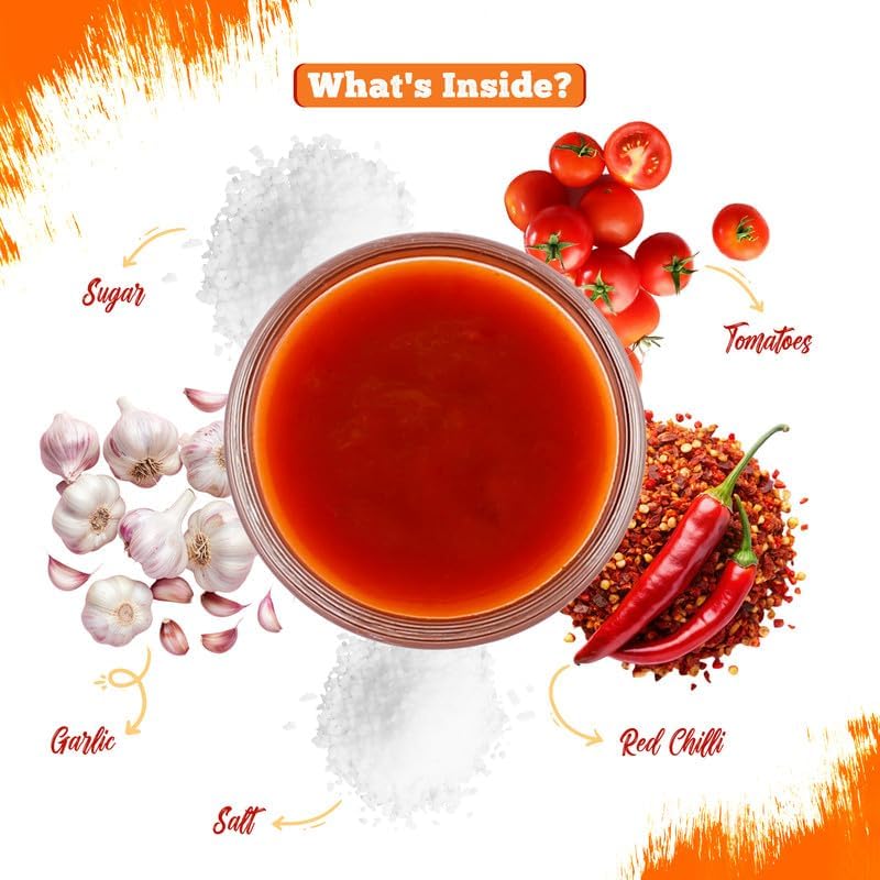Image of Chokhi Dhani Chilli Garlic Stir Fry Sauce 330g | Spicy Indo Chinese Cooking Sauce | For Noodles, Fried Rice & Vegetables | Use as Sauce & Dip | Natural Ingredients