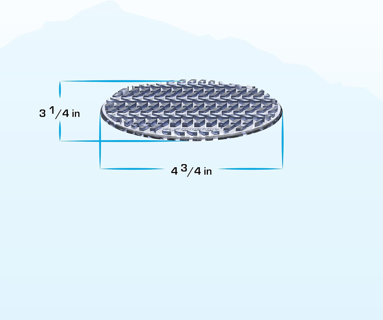 Stompgrip Premium Snowboard Stomp Pad | Radial | 3D Collection | 3D Decal