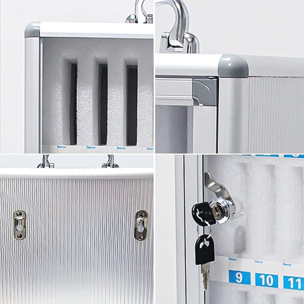Mobile Phone Safe Deposit Box Storage Cabinet, Wall-Mounted with A Locked Can Be Carried by Hand,Student Storage Box,