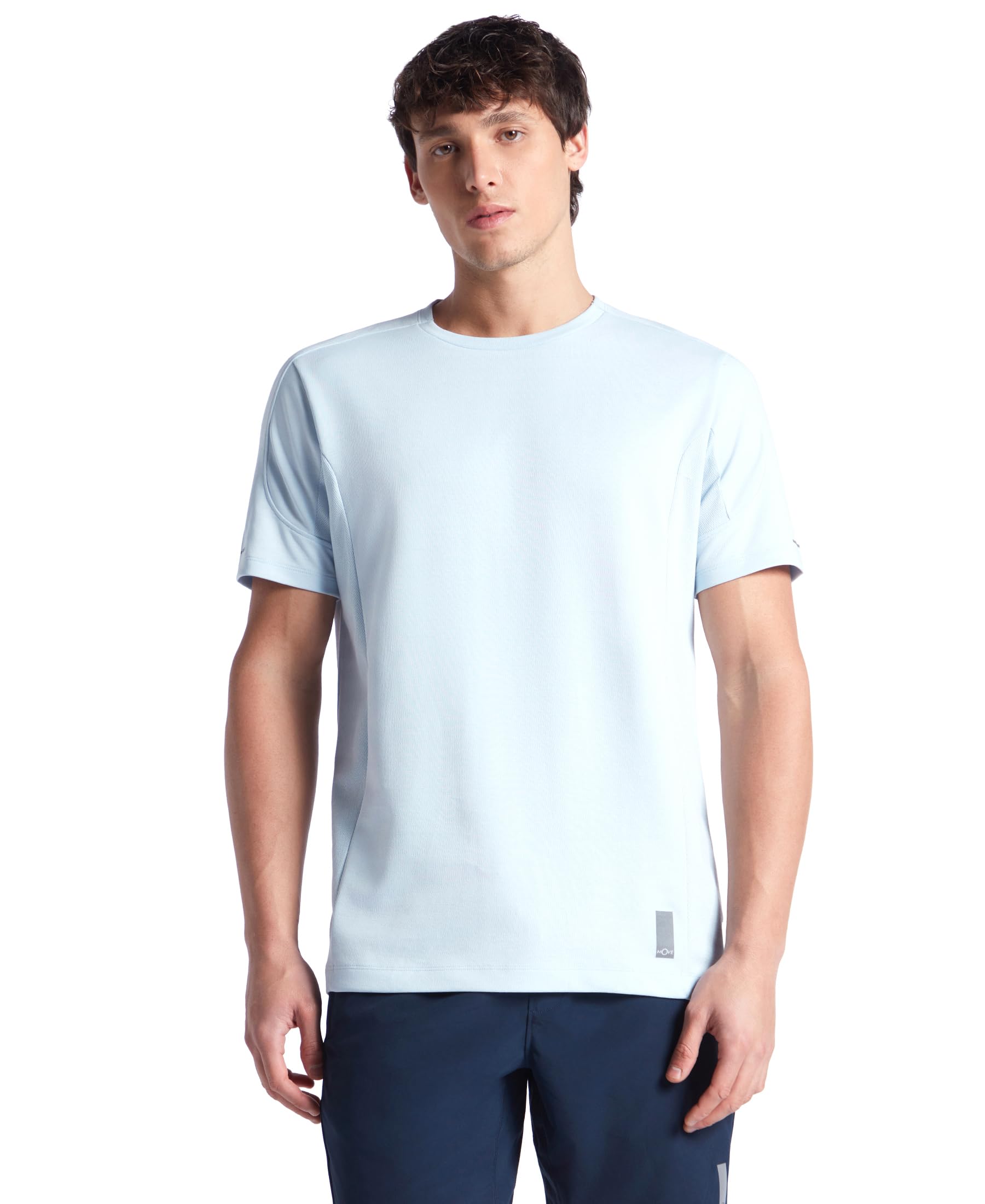 jockey MV01 Men's Cotton Blend Regular Fit T-Shirt Solid Round Neck Half Sleeve Active Wear T-Shirt with Stay Fresh Treatment-picture-18