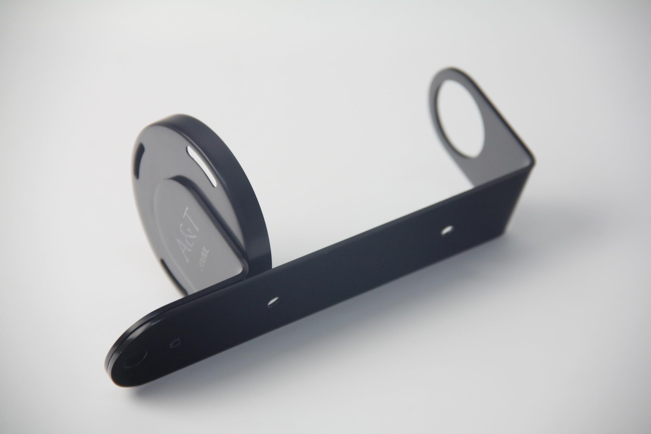WALL MOUNT 500ML SINGLE DISPENSER BLACK CHROME HOLDER - Image 4