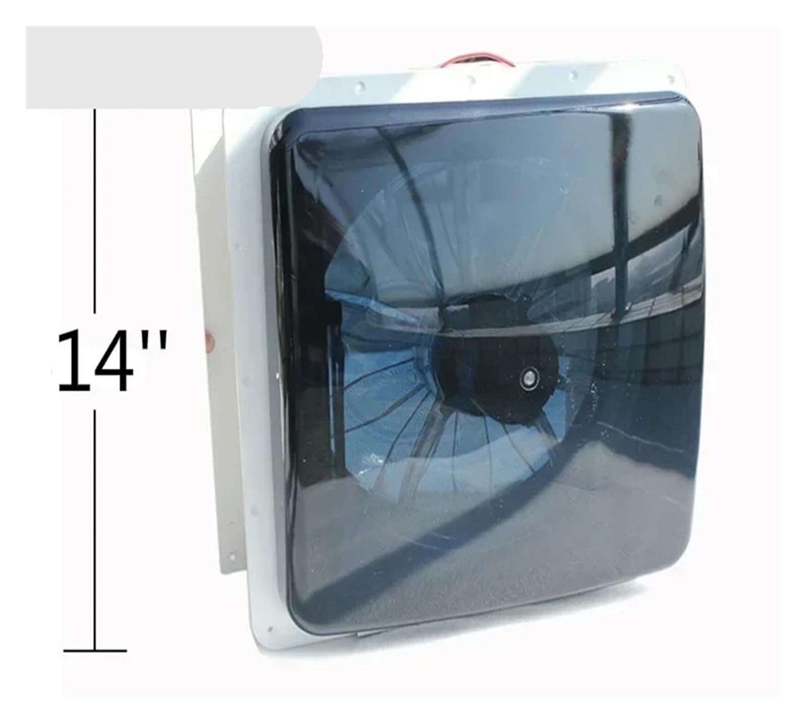 14' 420mm DC 12V Sterowanie ręczne 3 prędkości RV Dach Wentylator wentylacyjny Caravan Skylight RV AIR