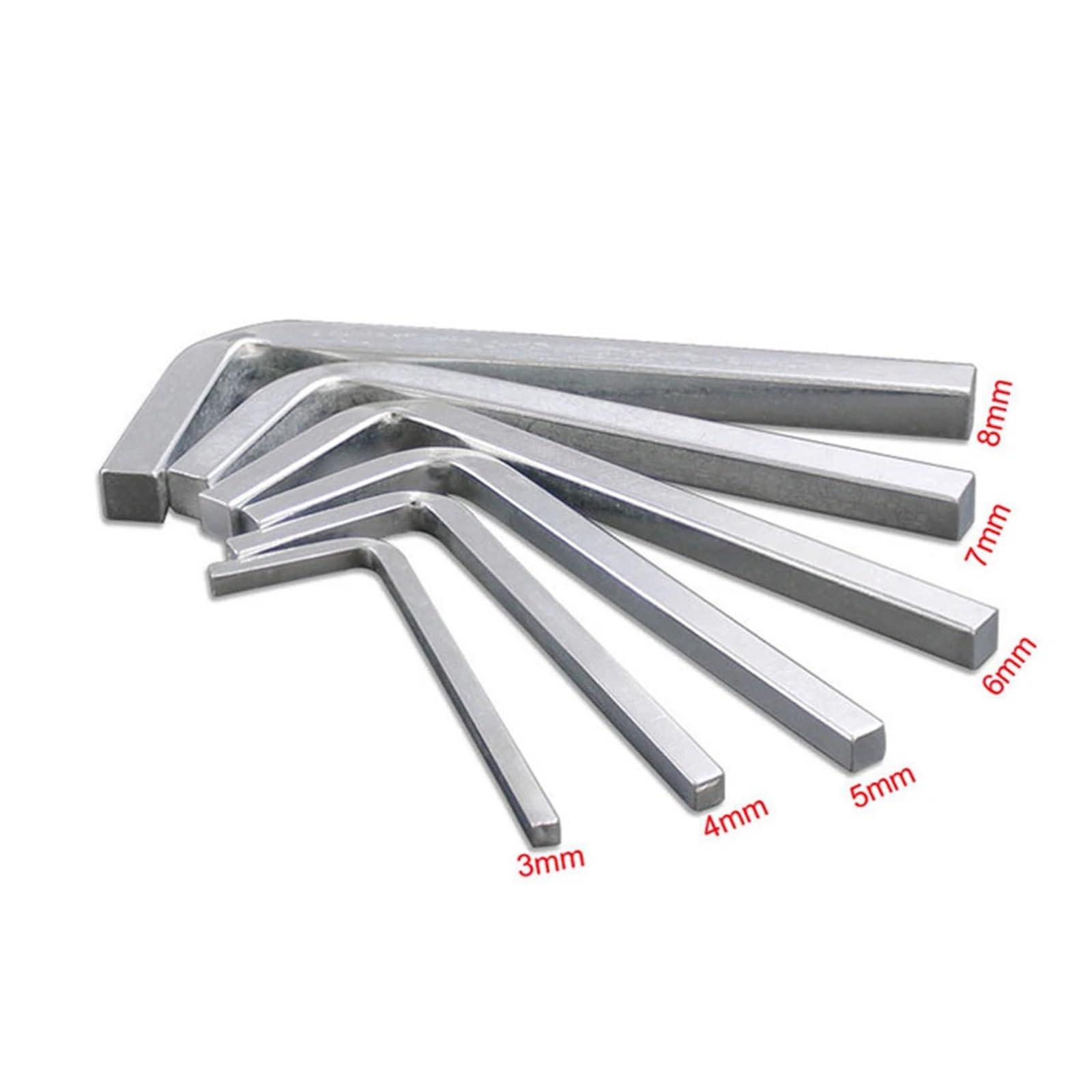7 mm L-vormige sleutel Roestvrijstalen steeksleutel V6 Nozzle Remover 3D-printer HotEnd zeshoekige moer Metalen hardwarehuls Onderhoudstool - België