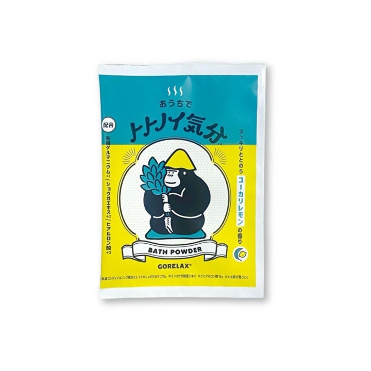 パイン・クリエイト ごリラックス トトノイ気分バスパウダー ユーカリレモン 25P45643